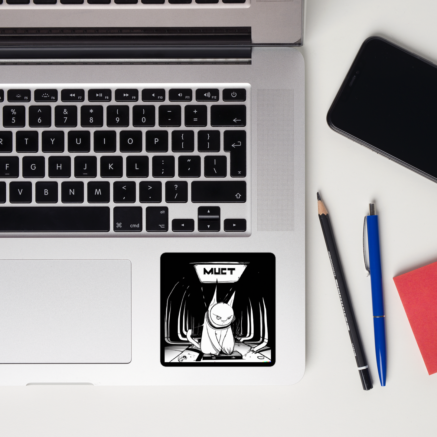 Underground Cat Sticker from Catsondrugs.com
