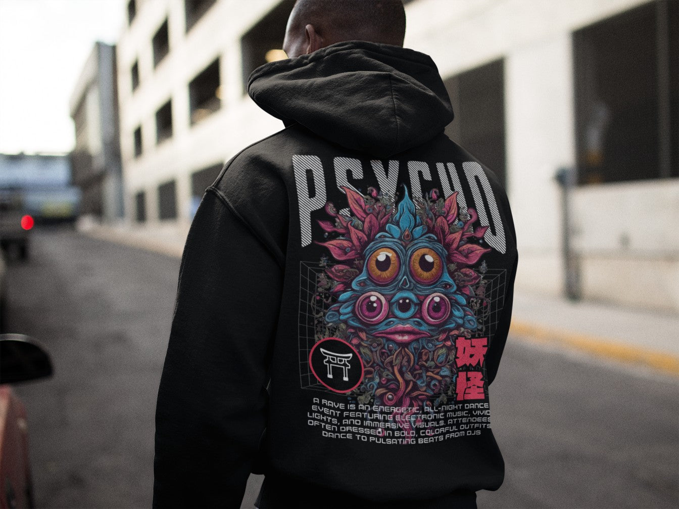 Acid Hoodie | Psycho Organism
