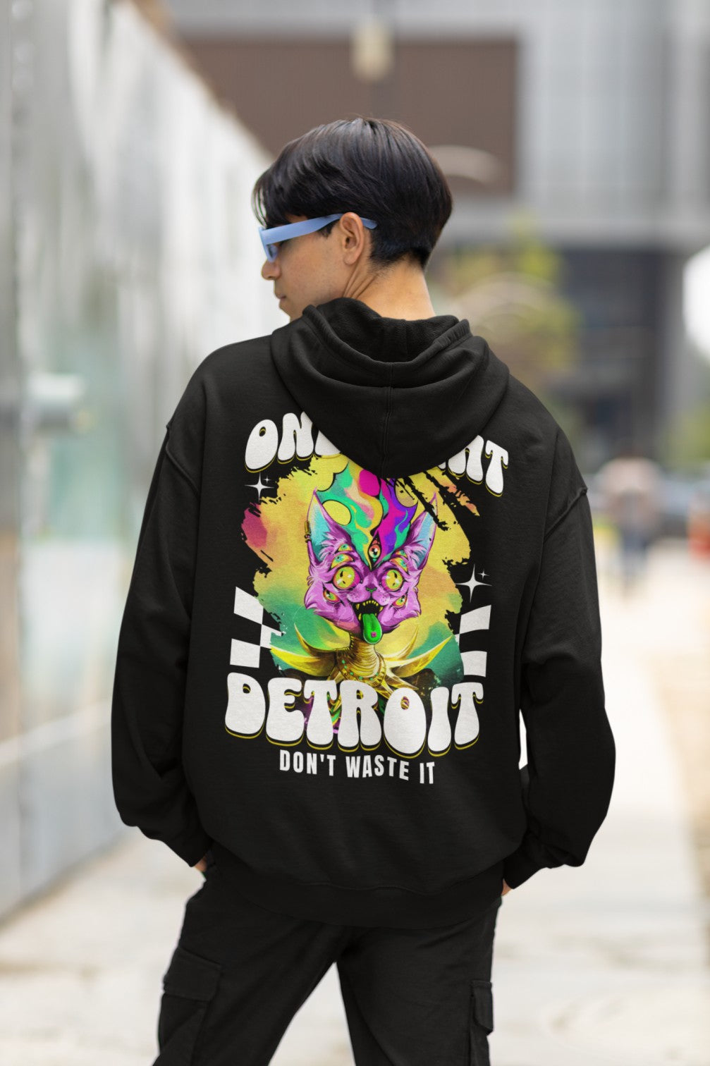 Techno Hoodie | One Night in Detroit