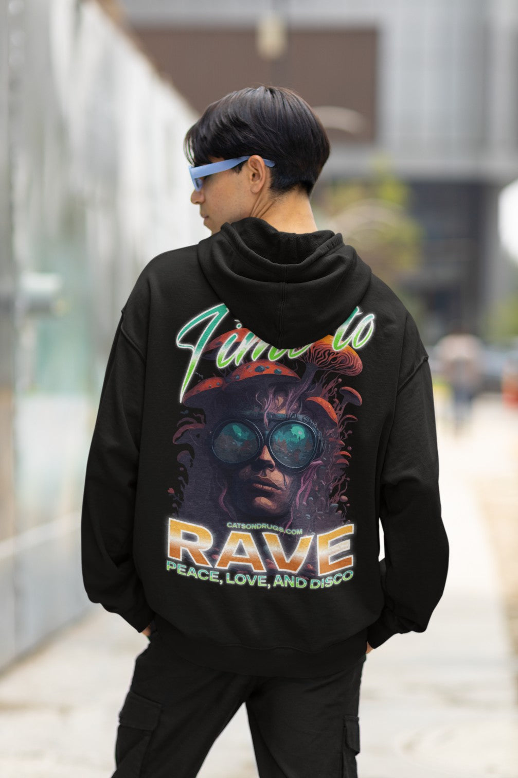 Time to Rave | Sudadera EDM