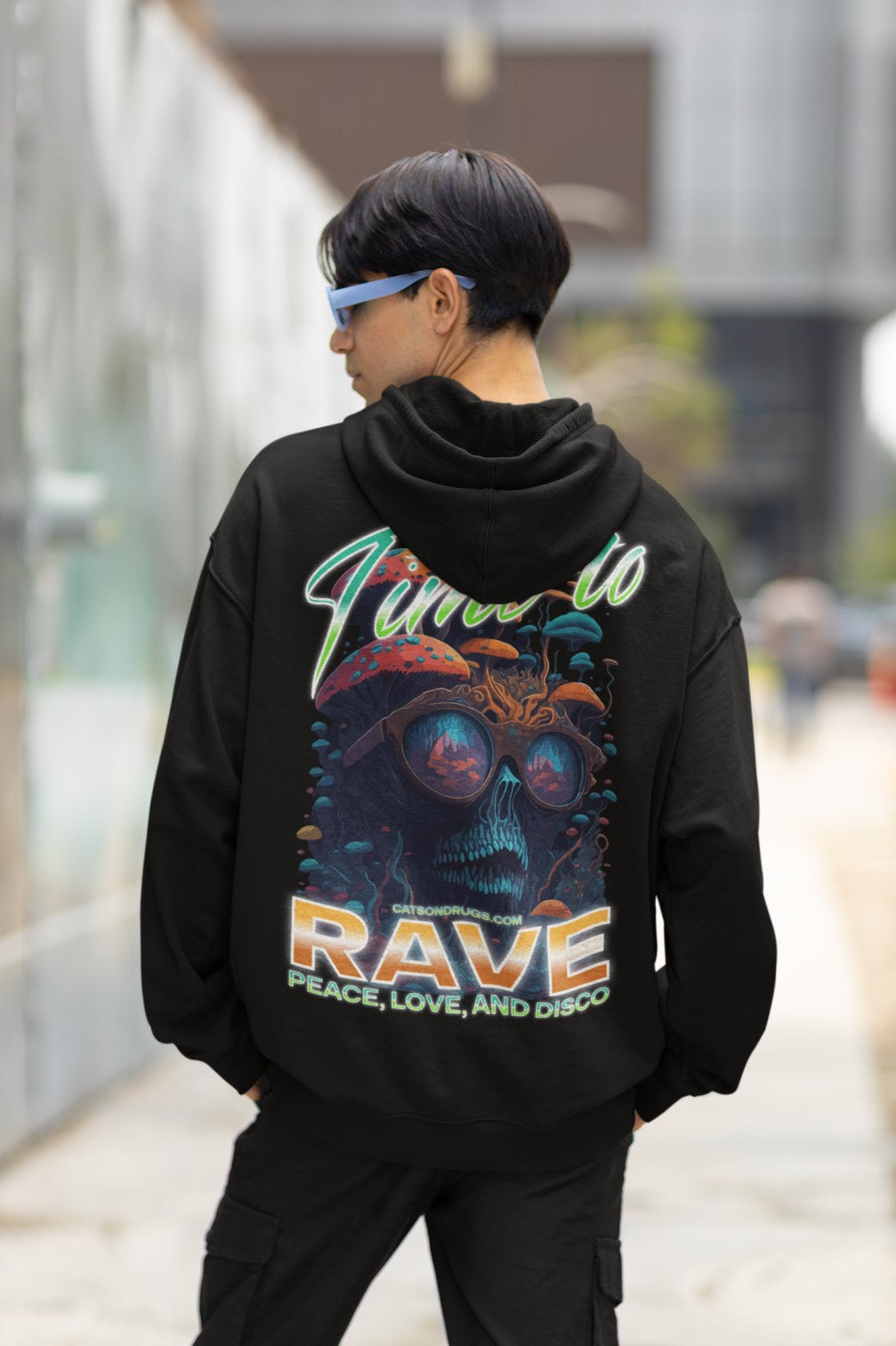 Time to Rave | Sudadera EDM