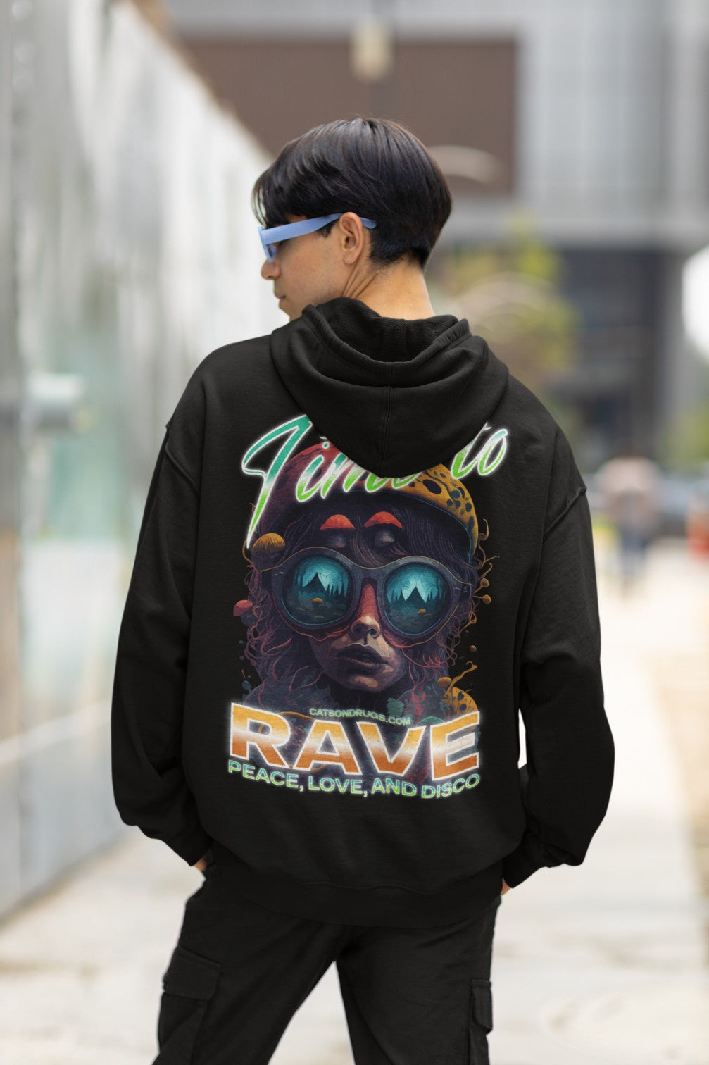 Time to Rave | Sudadera EDM
