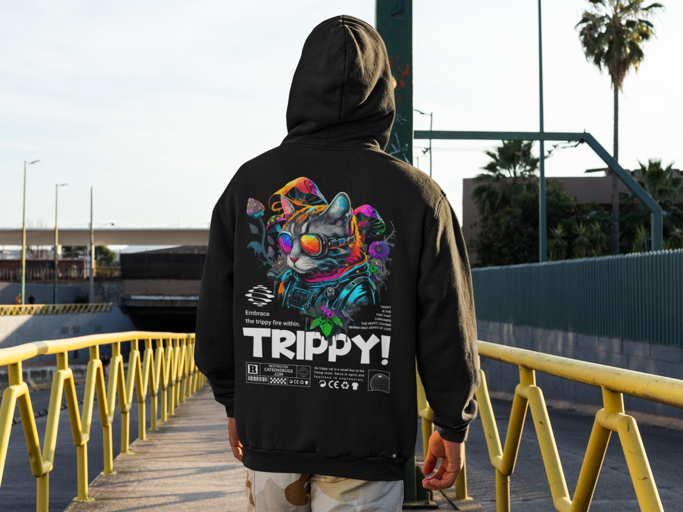Trippy Cat | Trippy Hoodie