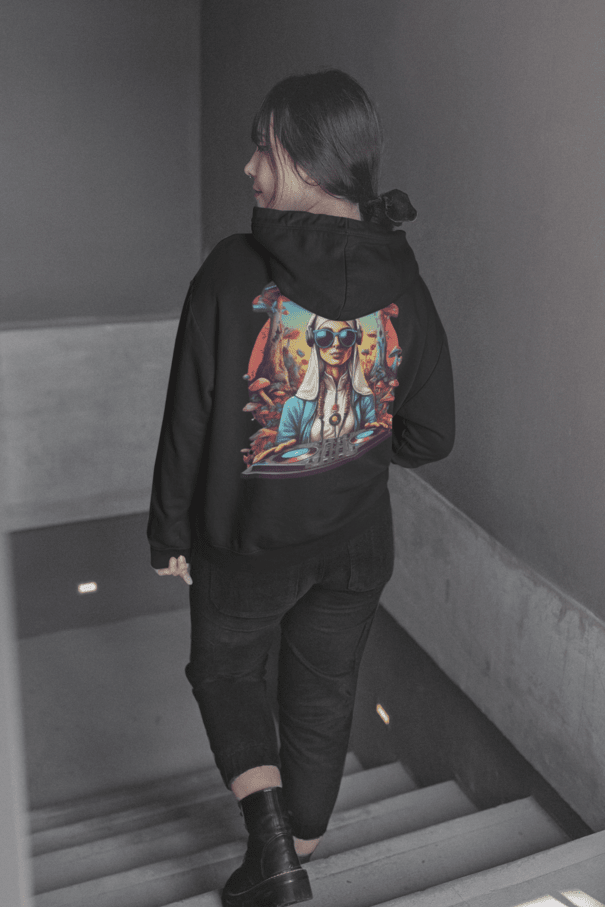 EDM Hoodie | Psychedelic Dj Nun