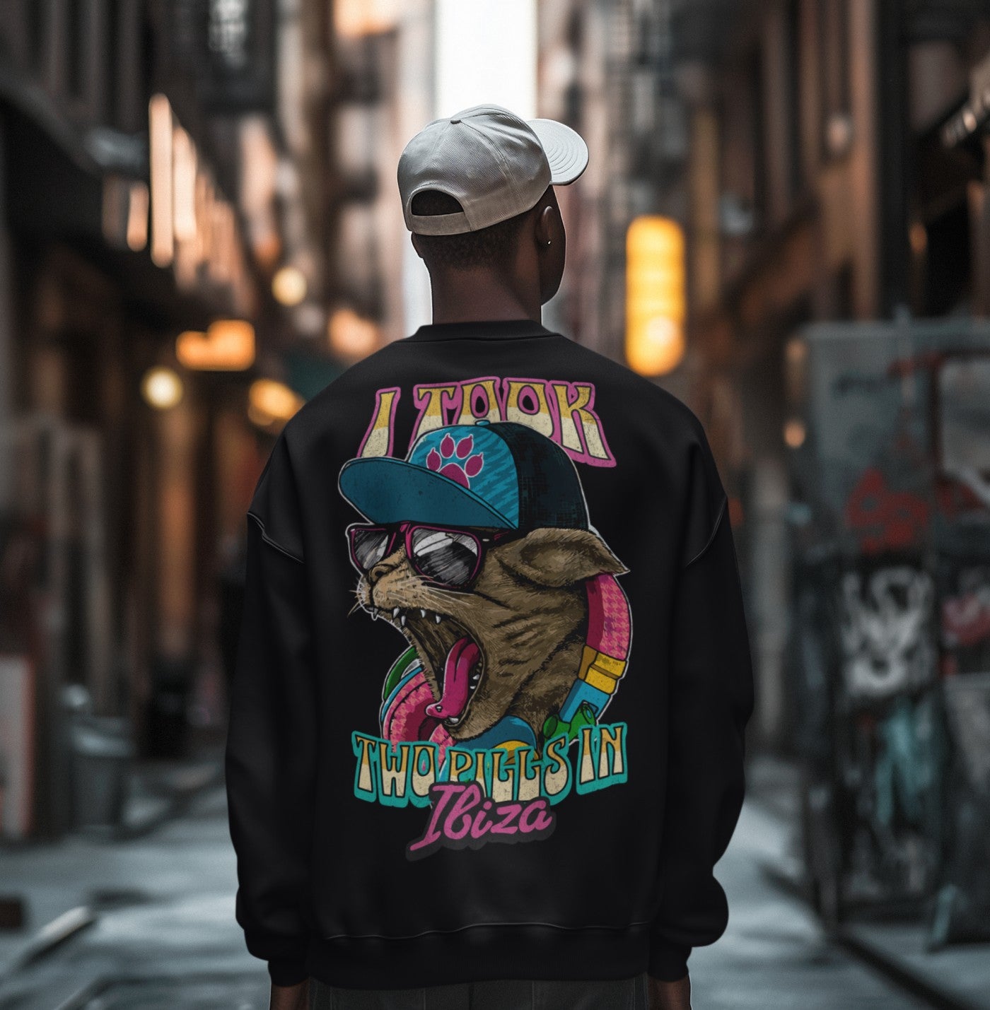 Two Pills in Ibiza | Techno Sweatshirt
