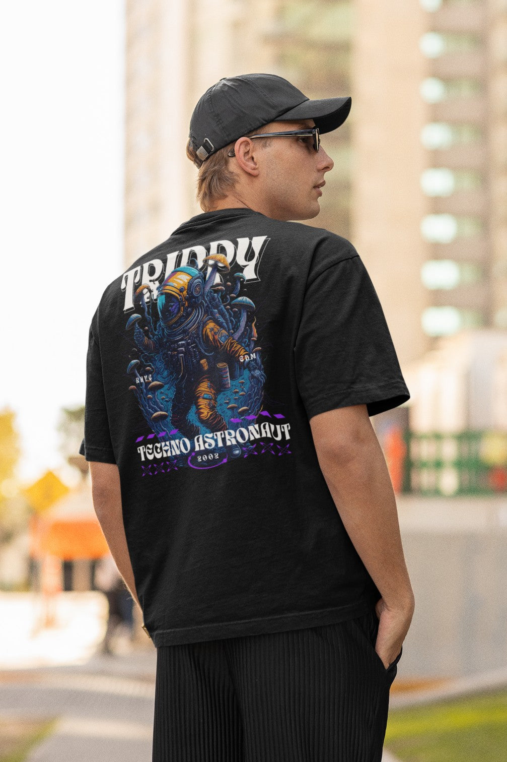 Techno T-Shirt | Techno Astronaut