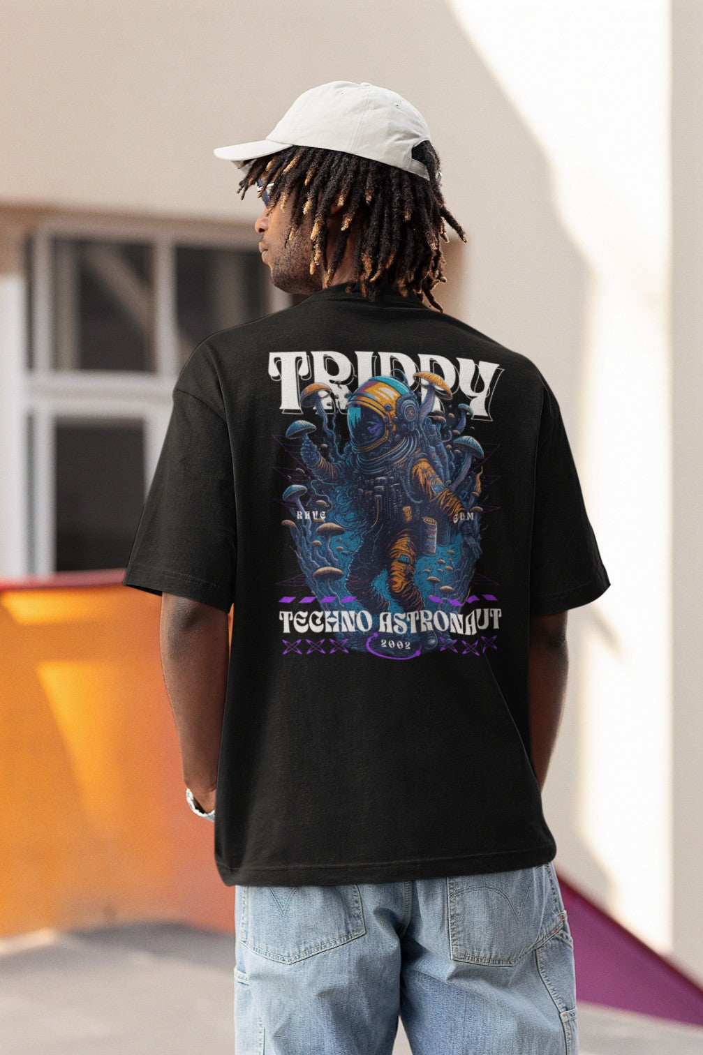 Techno T-Shirt | Techno Astronaut
