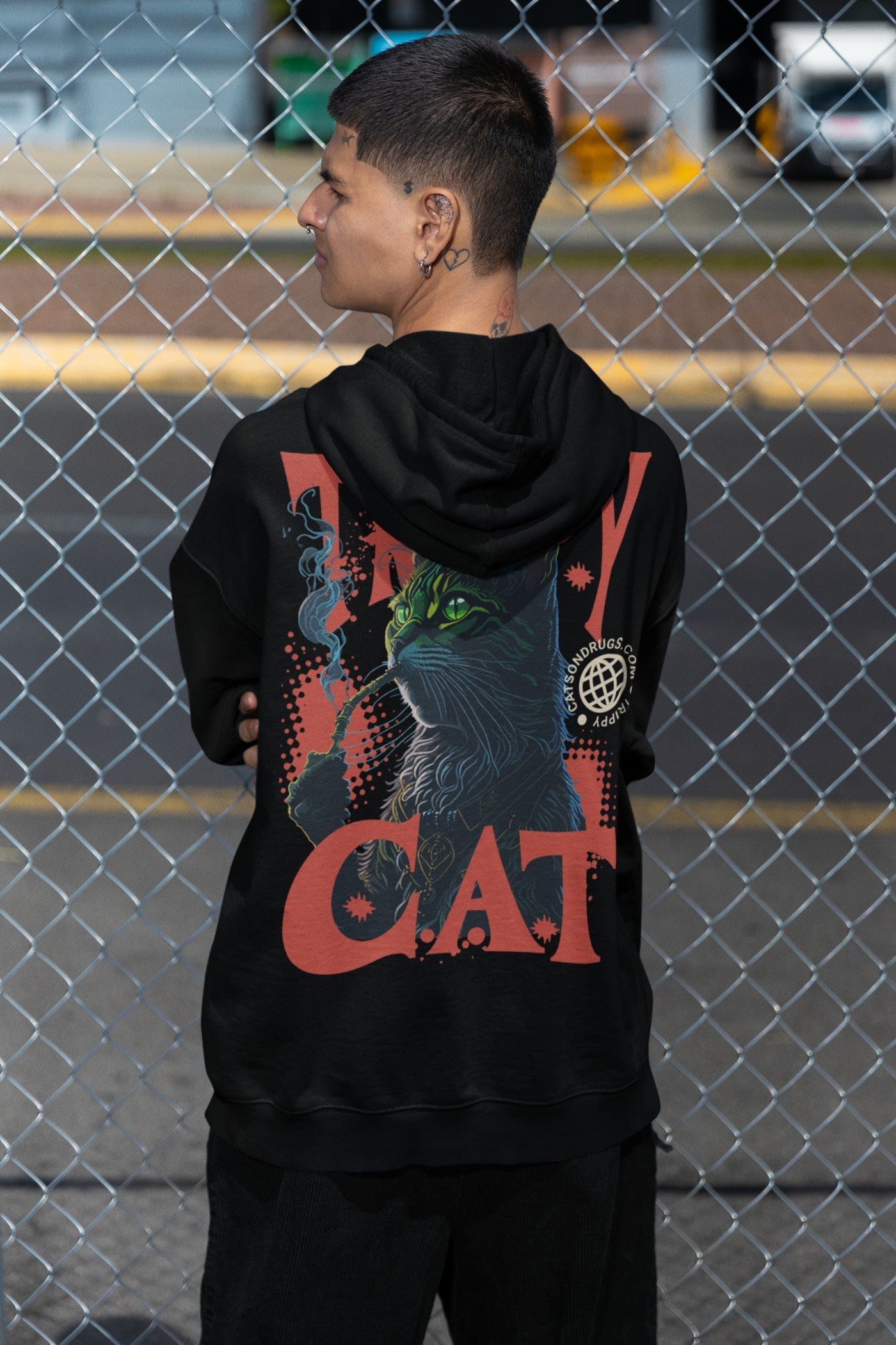 Trippy Cat | Trippy Hoodie