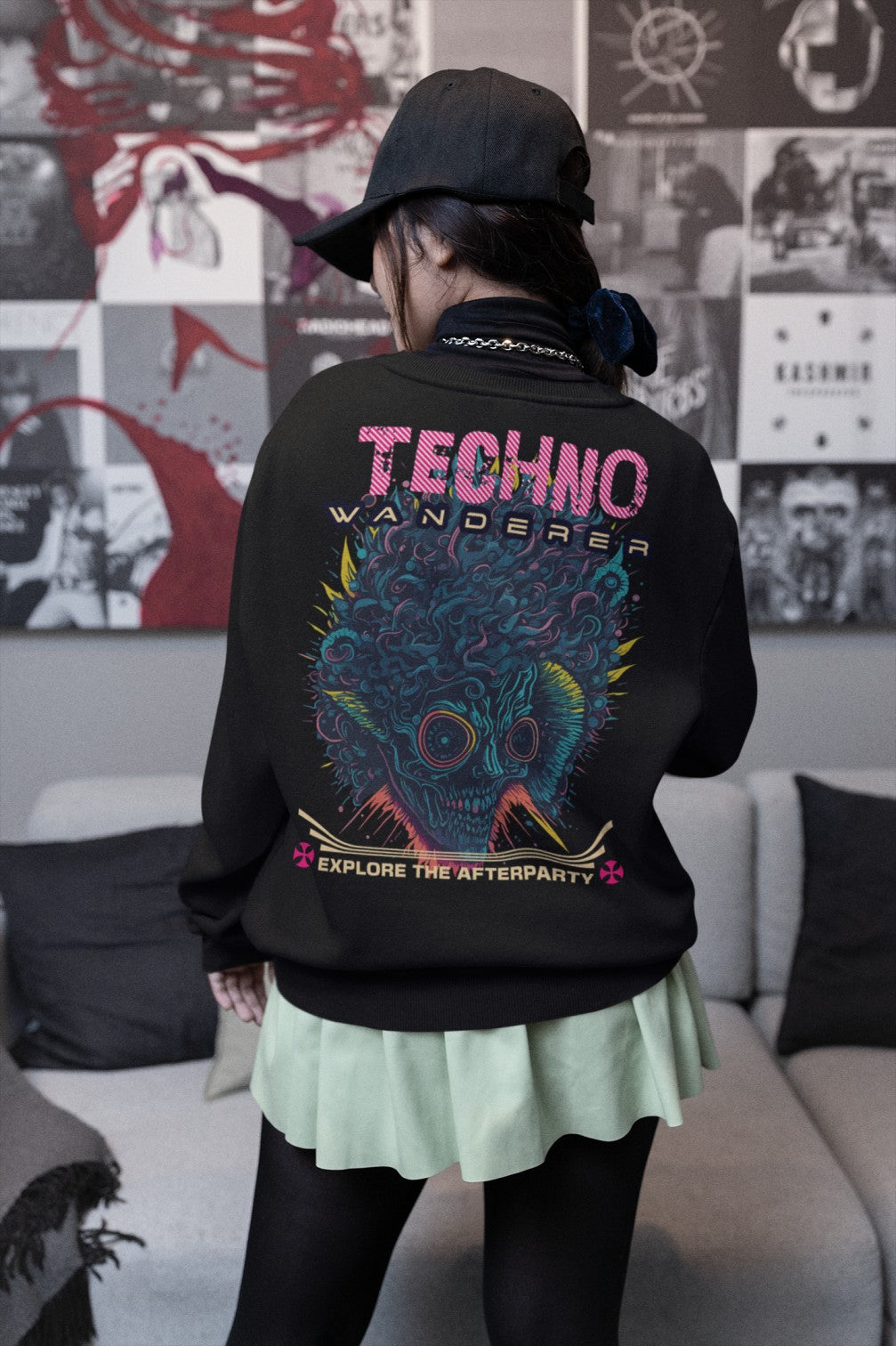 Techno Sweatshirt | Techno Wanderer