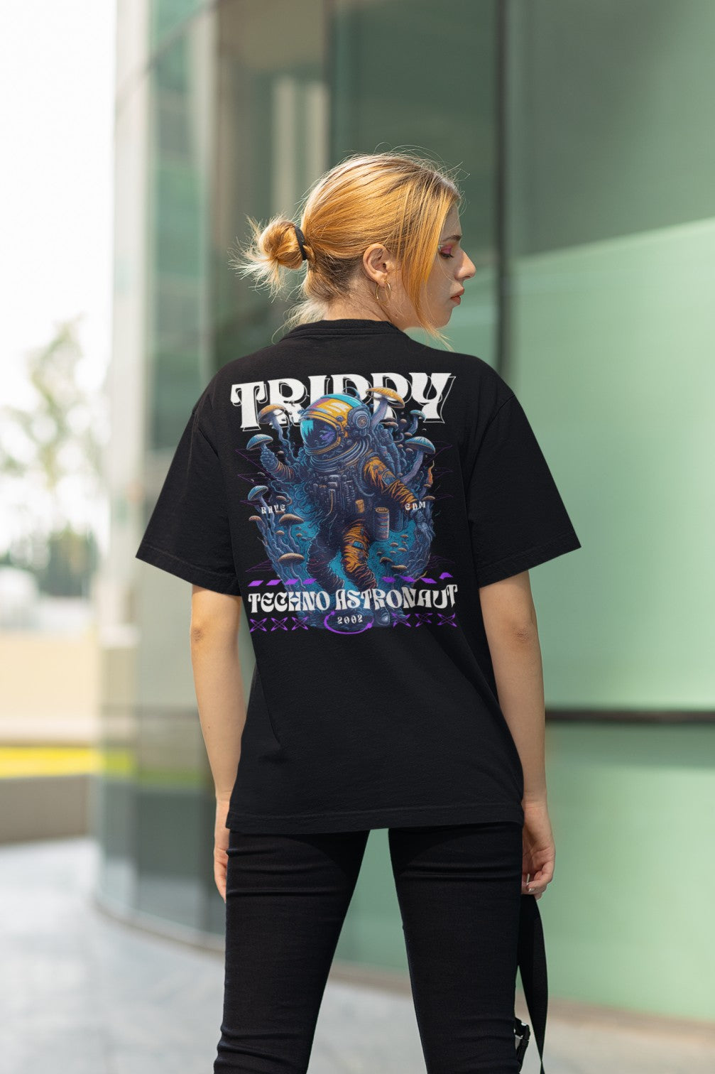 Techno T-Shirt | Techno Astronaut