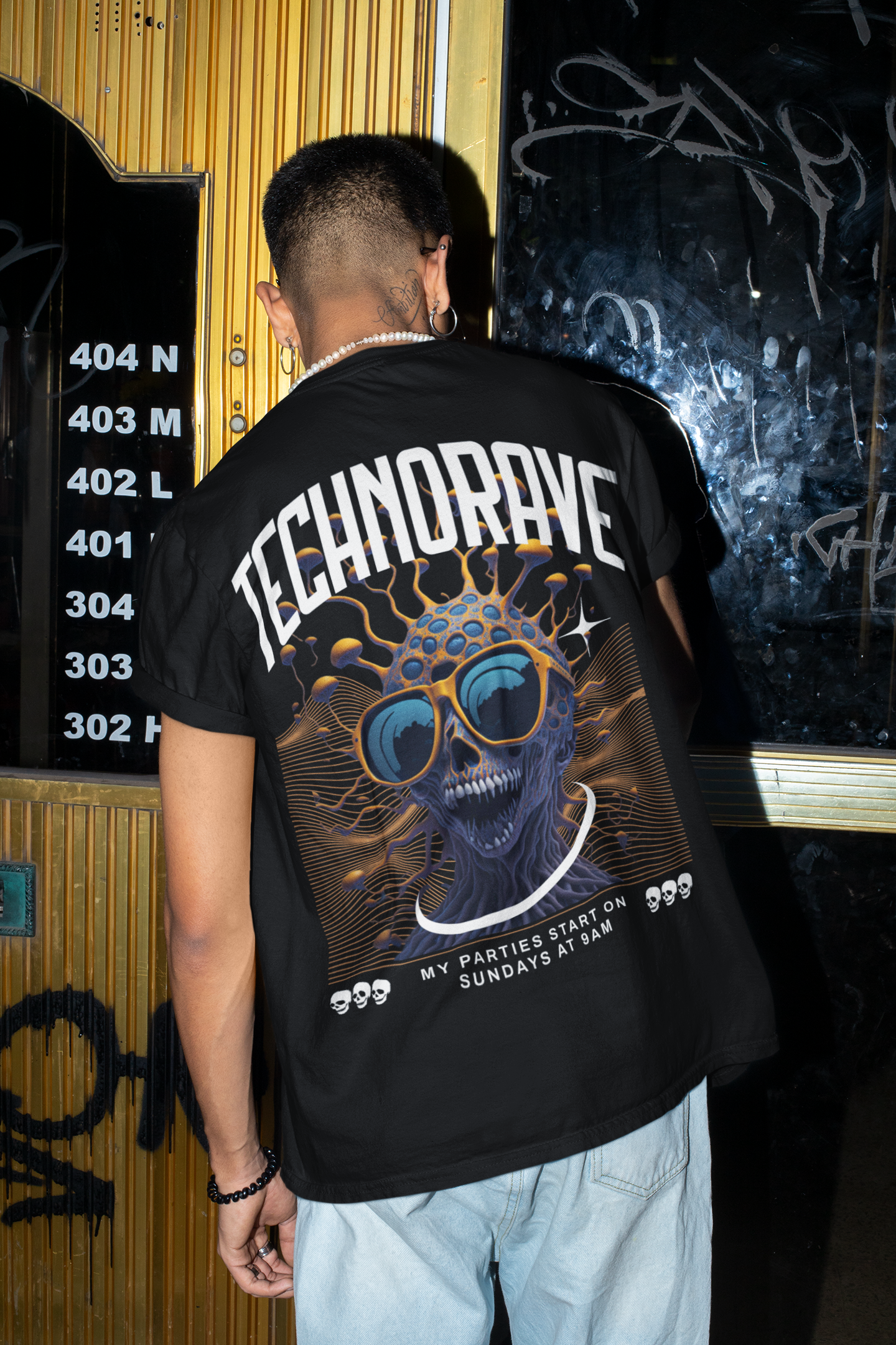 Rave T-Shirt | Technorave Organism