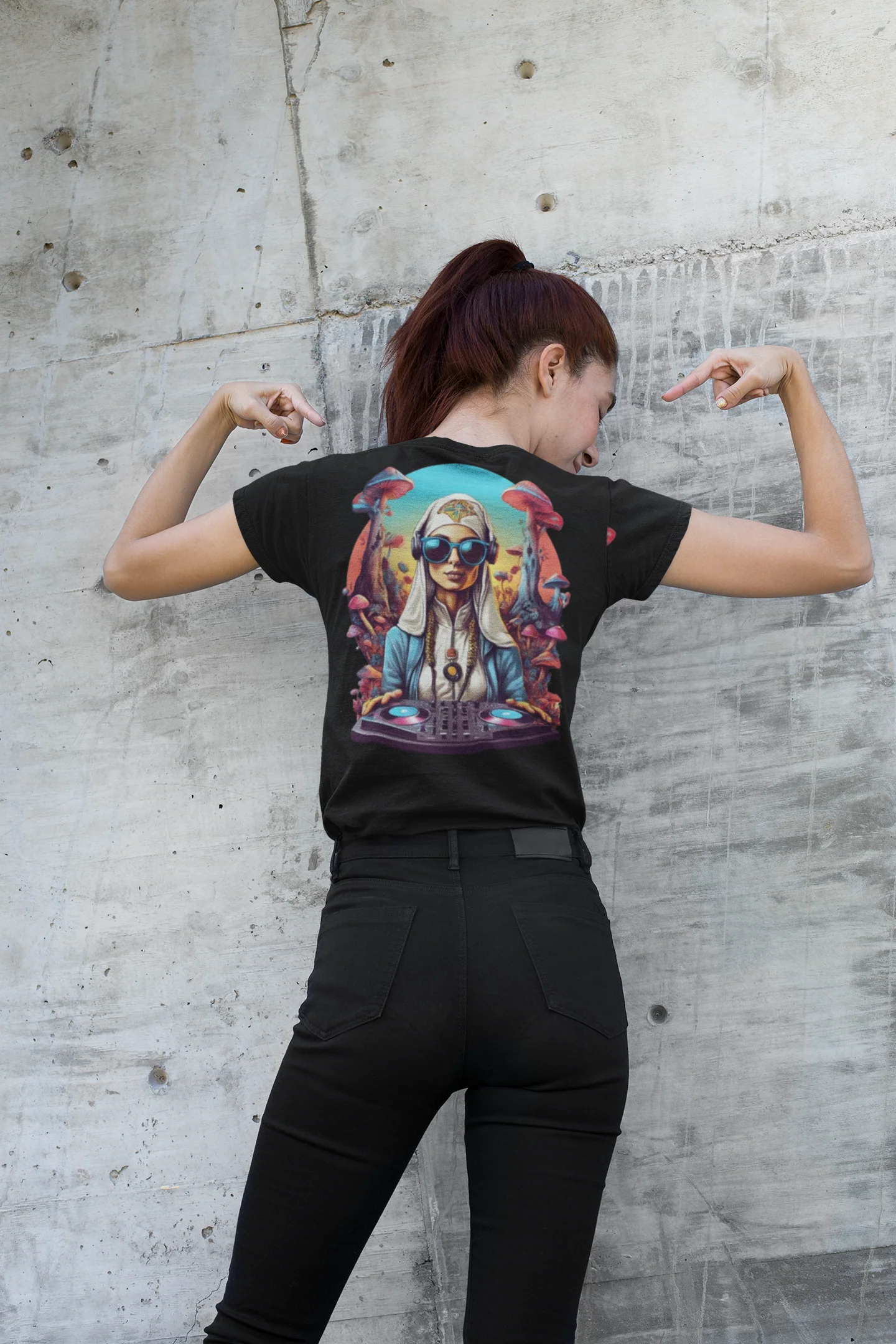 Ropa Psicodélica | Camiseta Psychedelic Nun