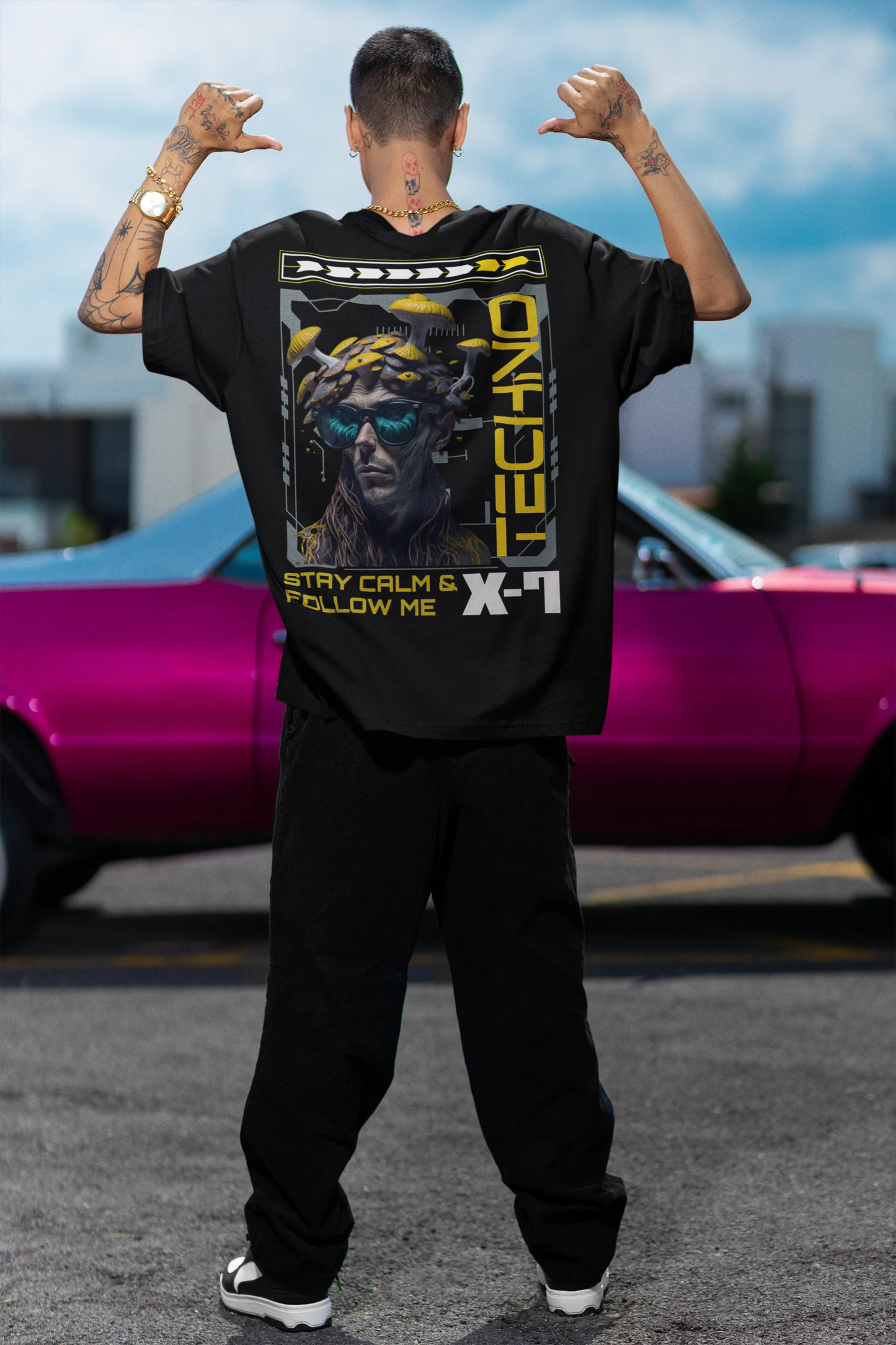 Techno T-Shirt | Follow Me Raver