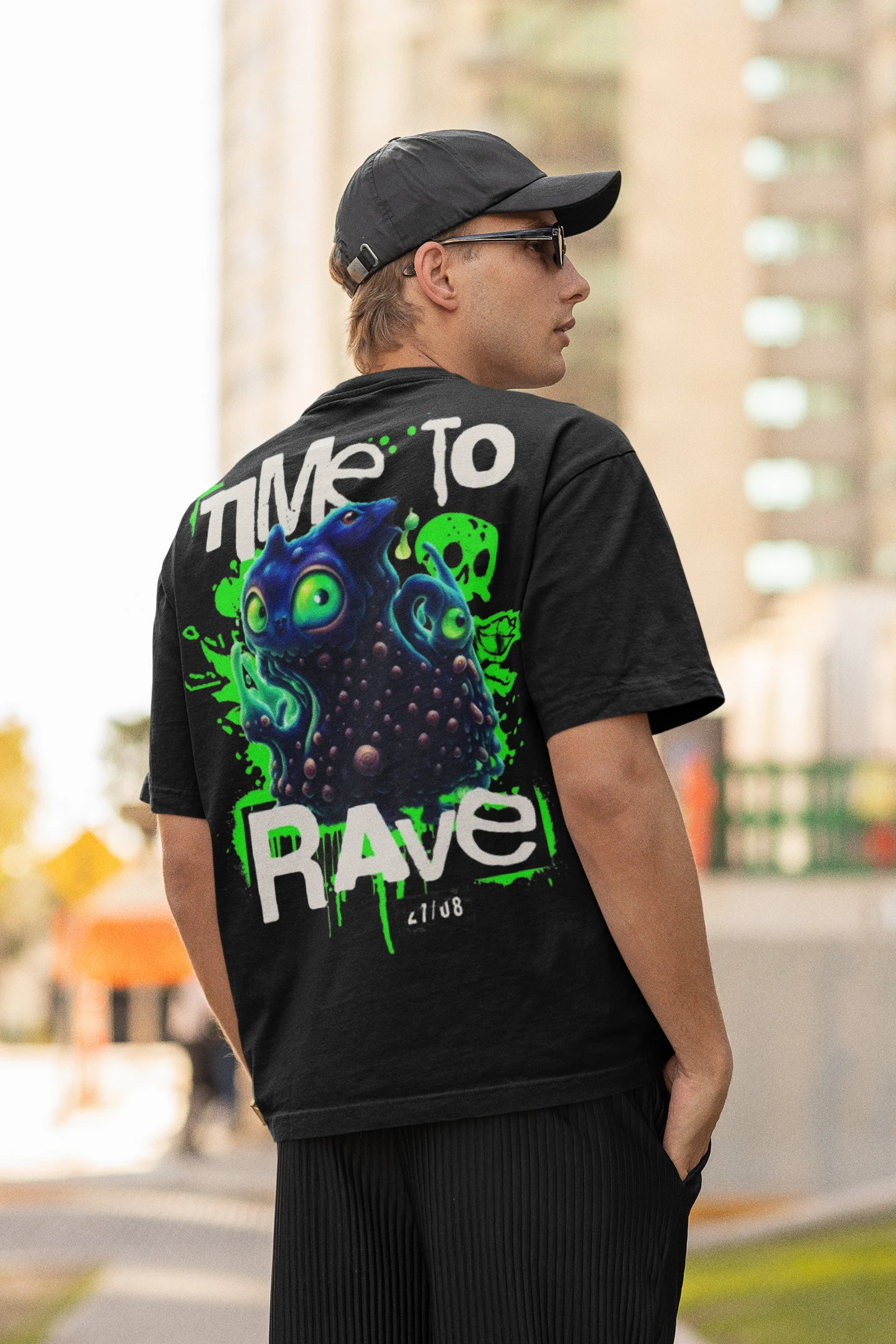 Rave T-Shirt | Time to Rave Organism