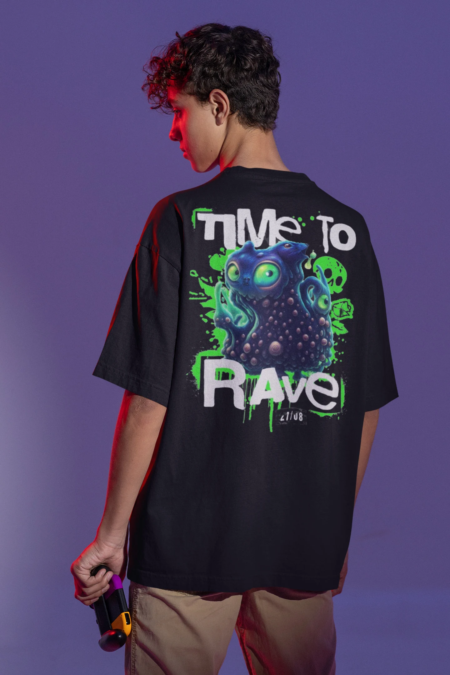 Rave T-Shirt | Time to Rave Organism