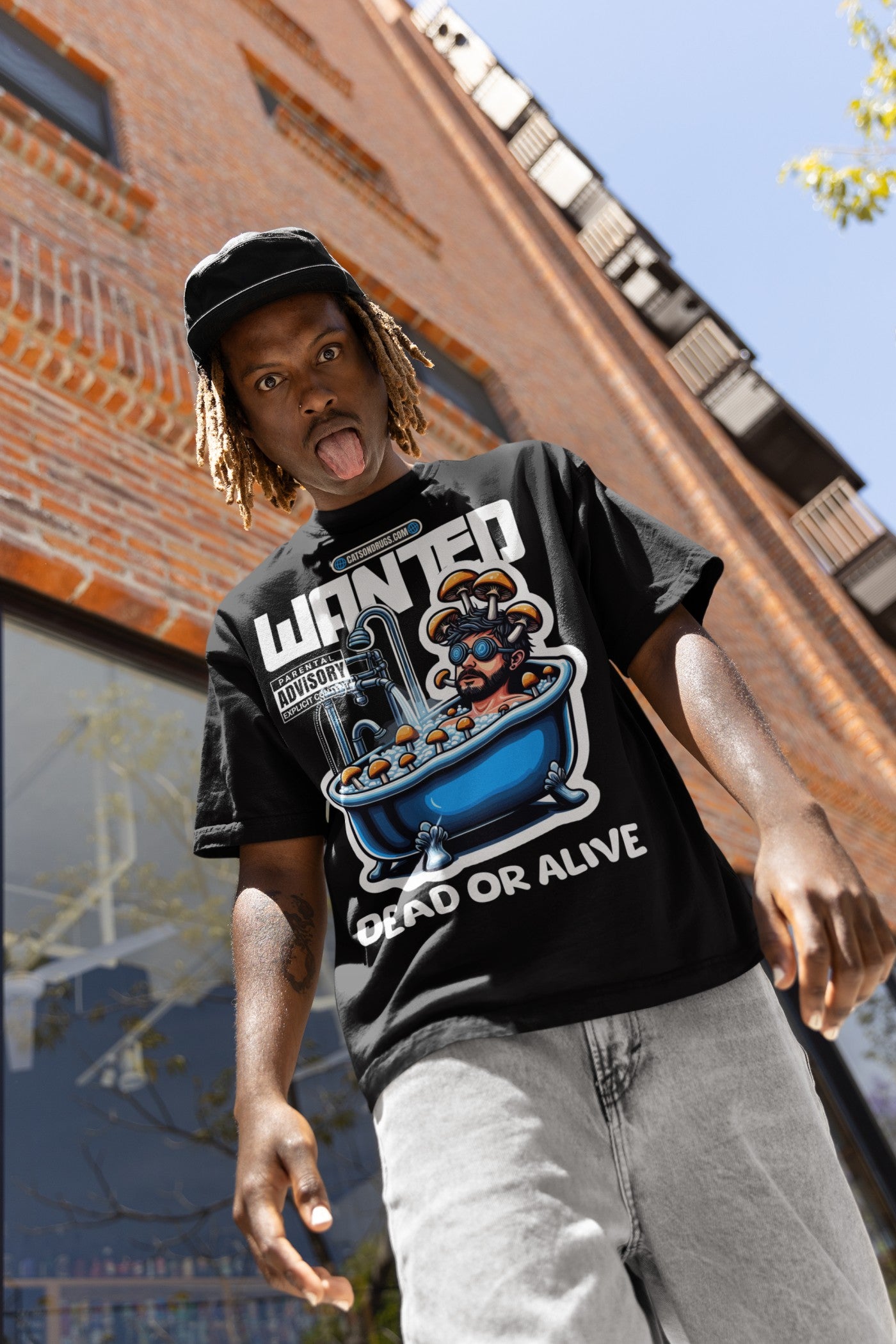 Dead or Alive | Psychedelic T-Shirt