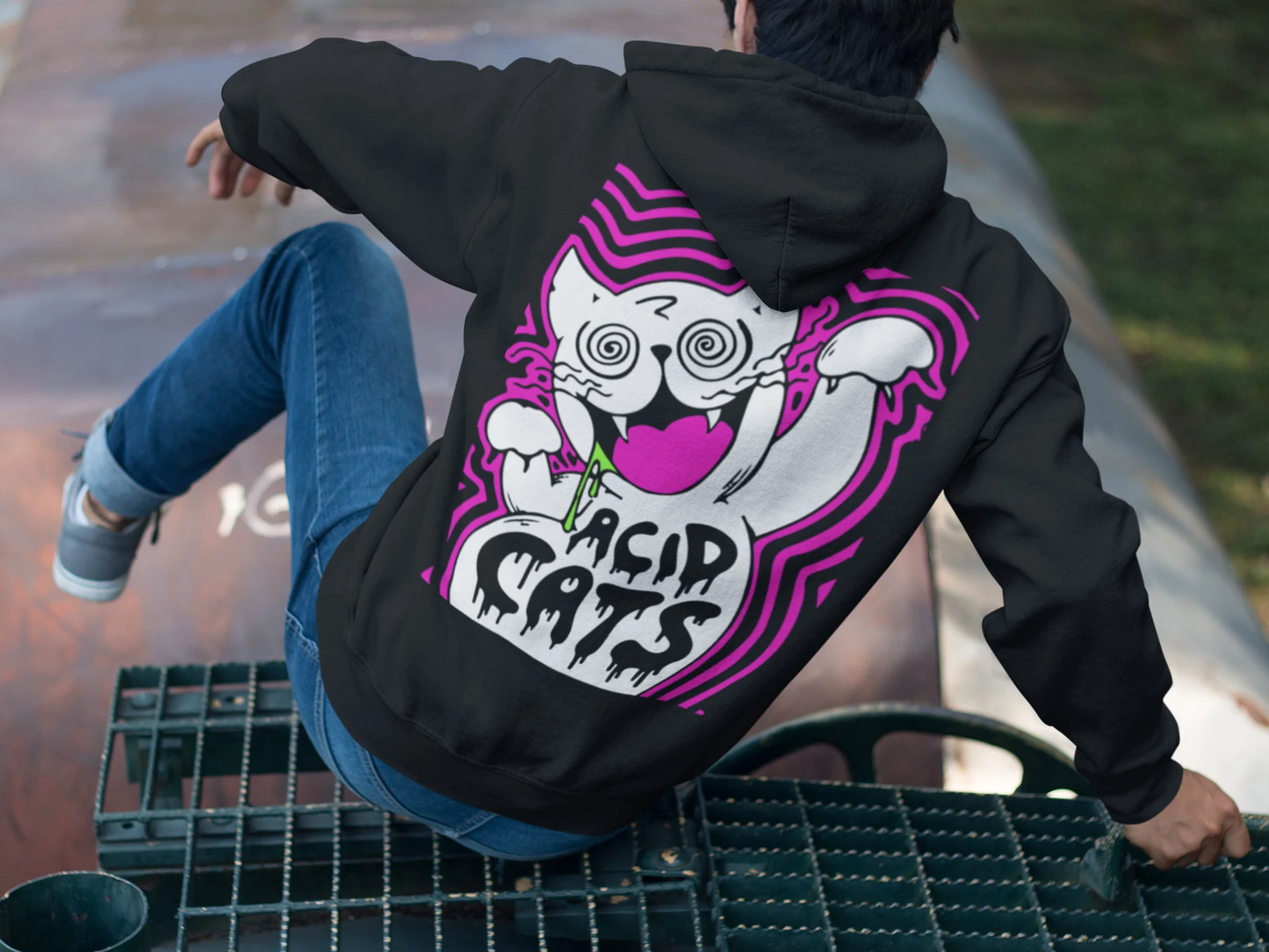 Acid Hoodie | Acid Cat