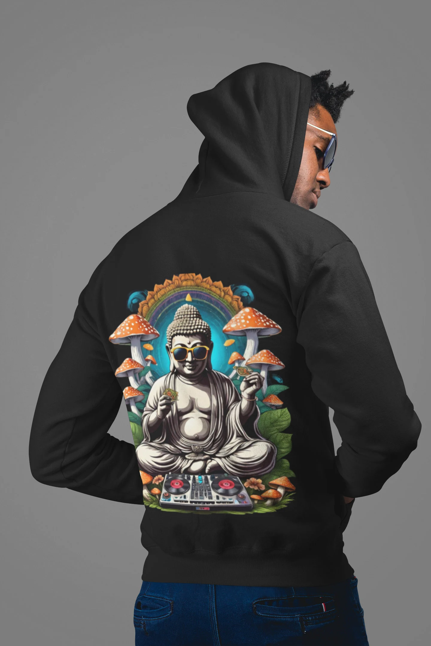 Psychedelic Hoodie | Psychedelic Buddha