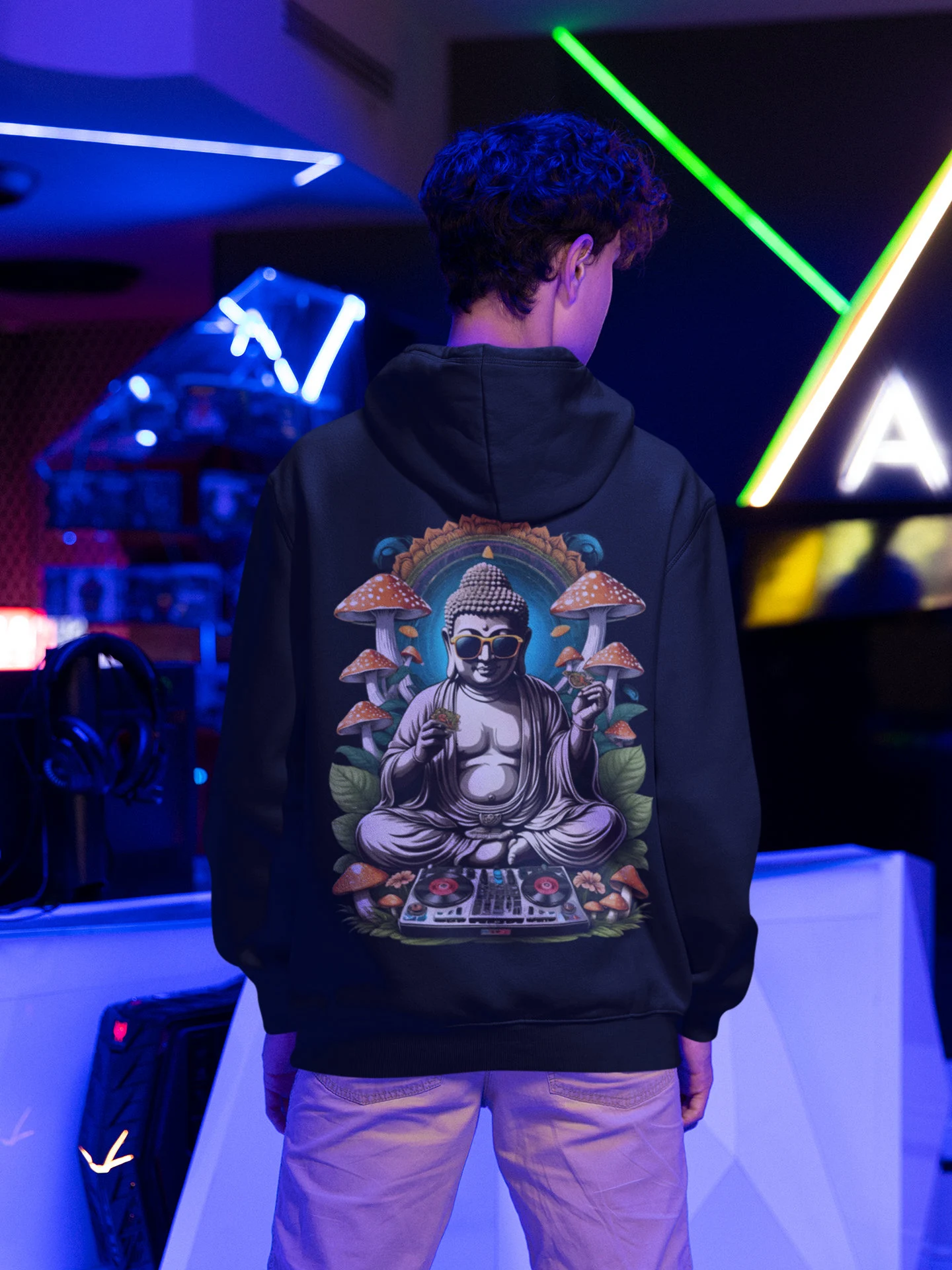 Psychedelic Hoodie | Psychedelic Buddha