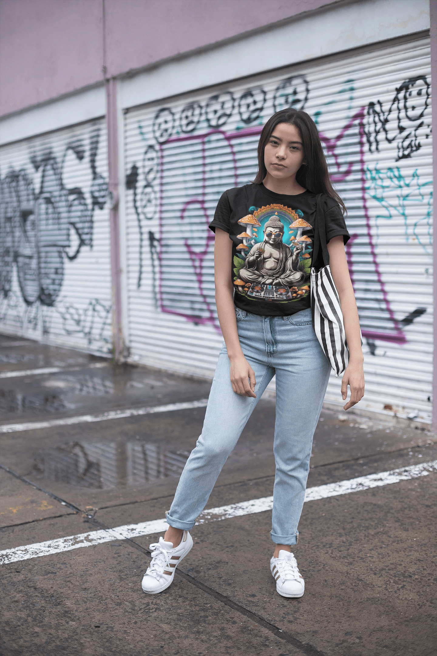 Ropa Festival Techno | Camiseta DJ Buddha