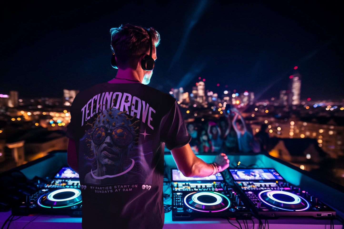 Rave T-Shirt | Technorave Organism
