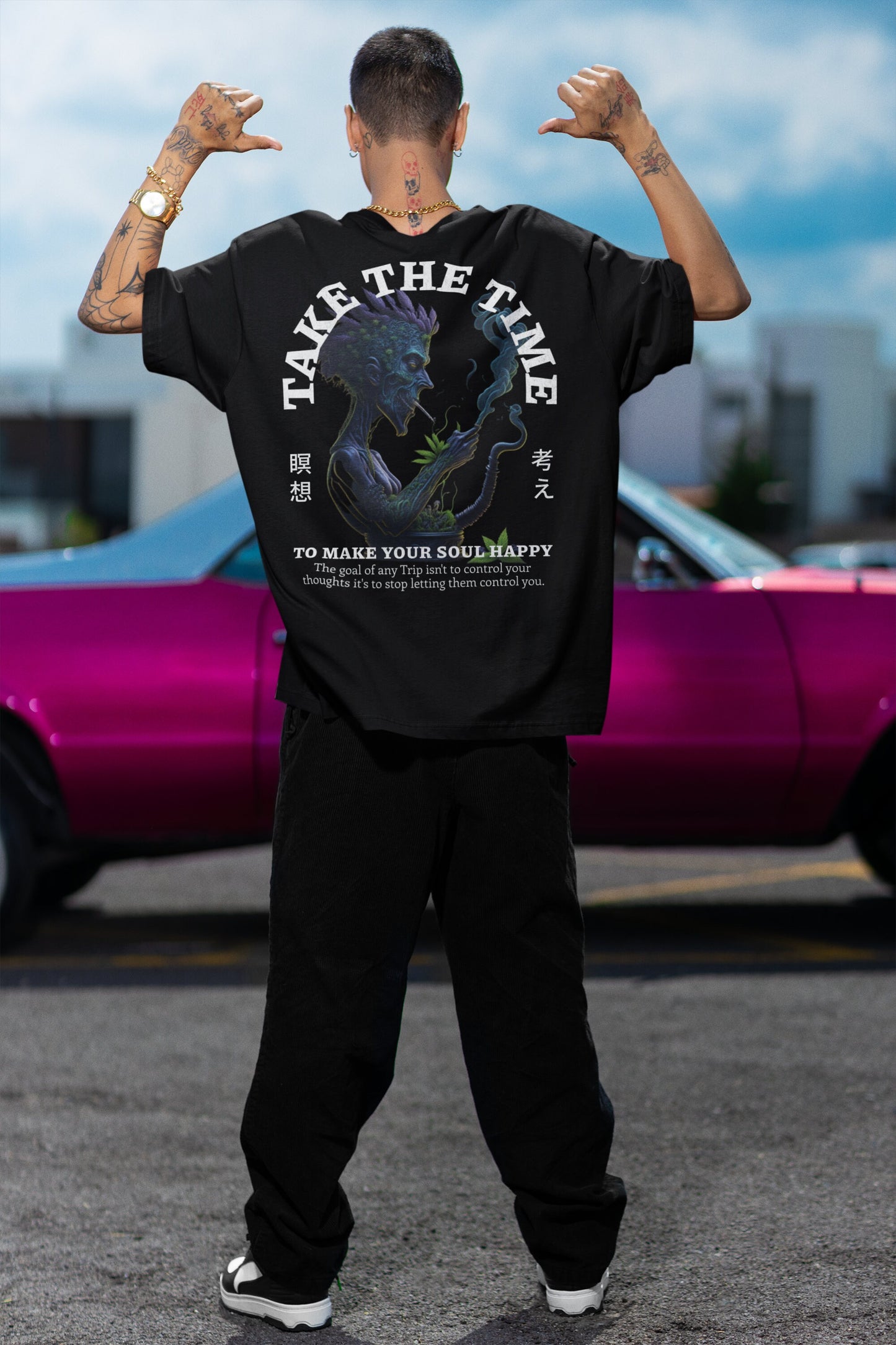 Moda Streetwear | Camiseta Happy Soul Organism