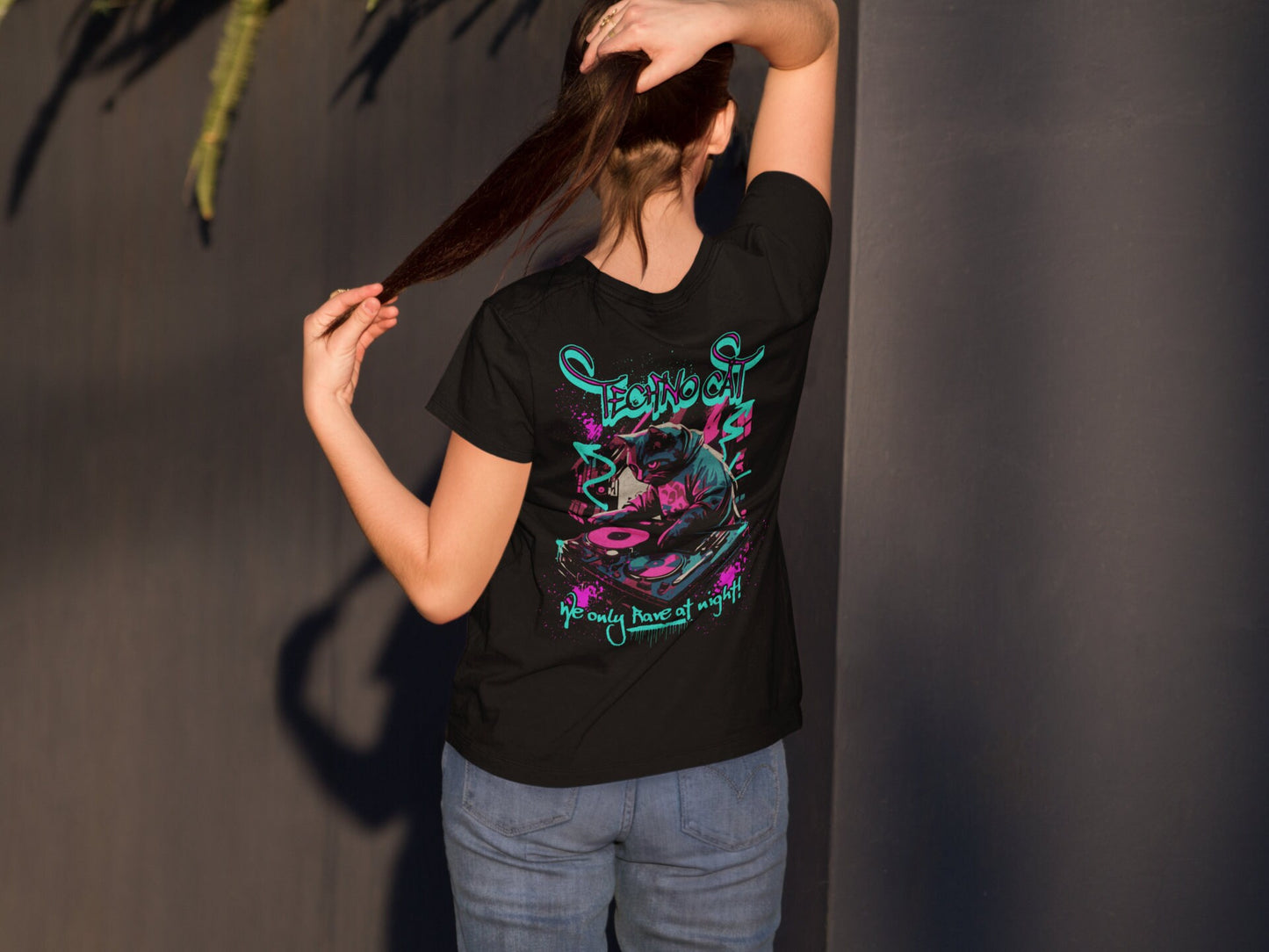 Techno Cat | EDM T-Shirt