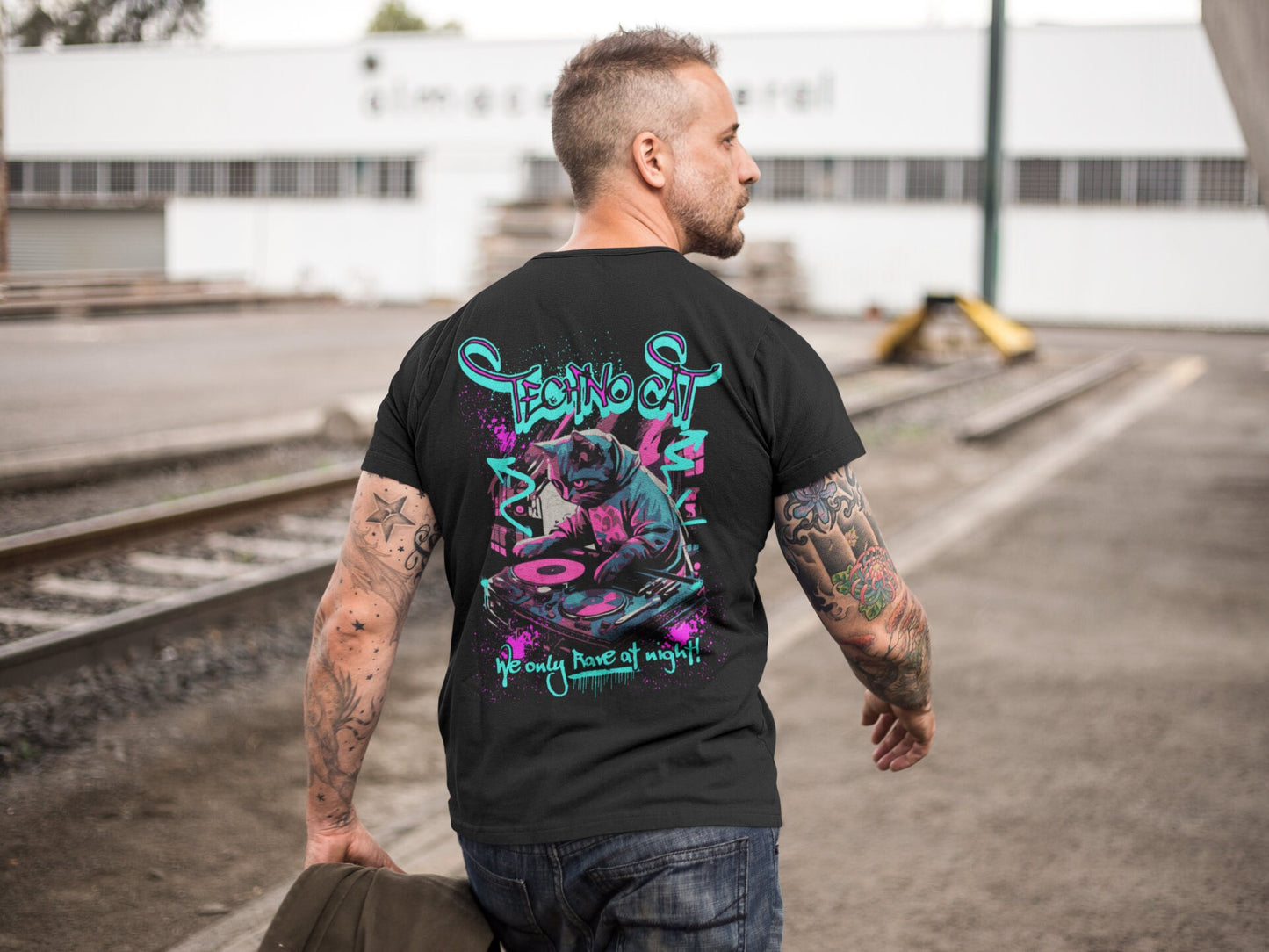 Techno Cat | EDM T-Shirt