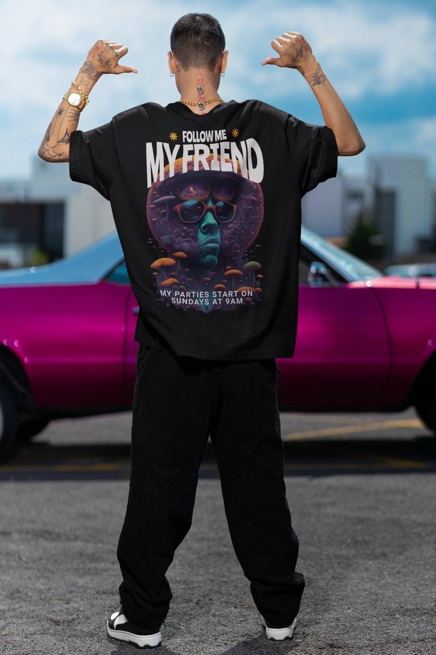 Rave T-Shirt | Follow me, my Friend