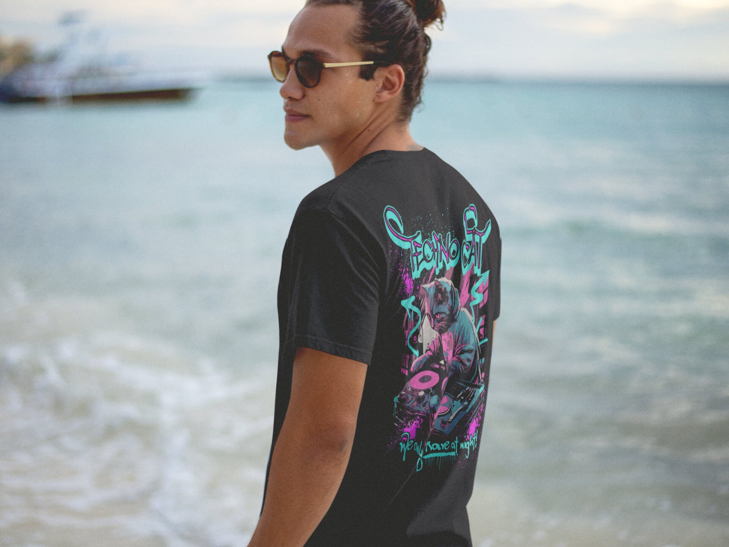 Techno Cat | EDM T-Shirt