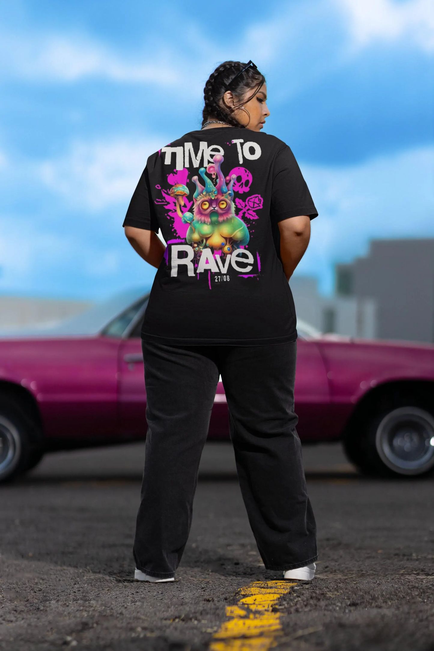 Rave T-Shirt | Time to Rave Organism