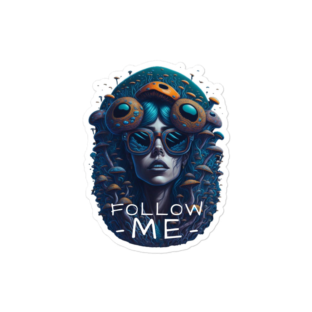 Follow Me Organism - Bubble-free stickers