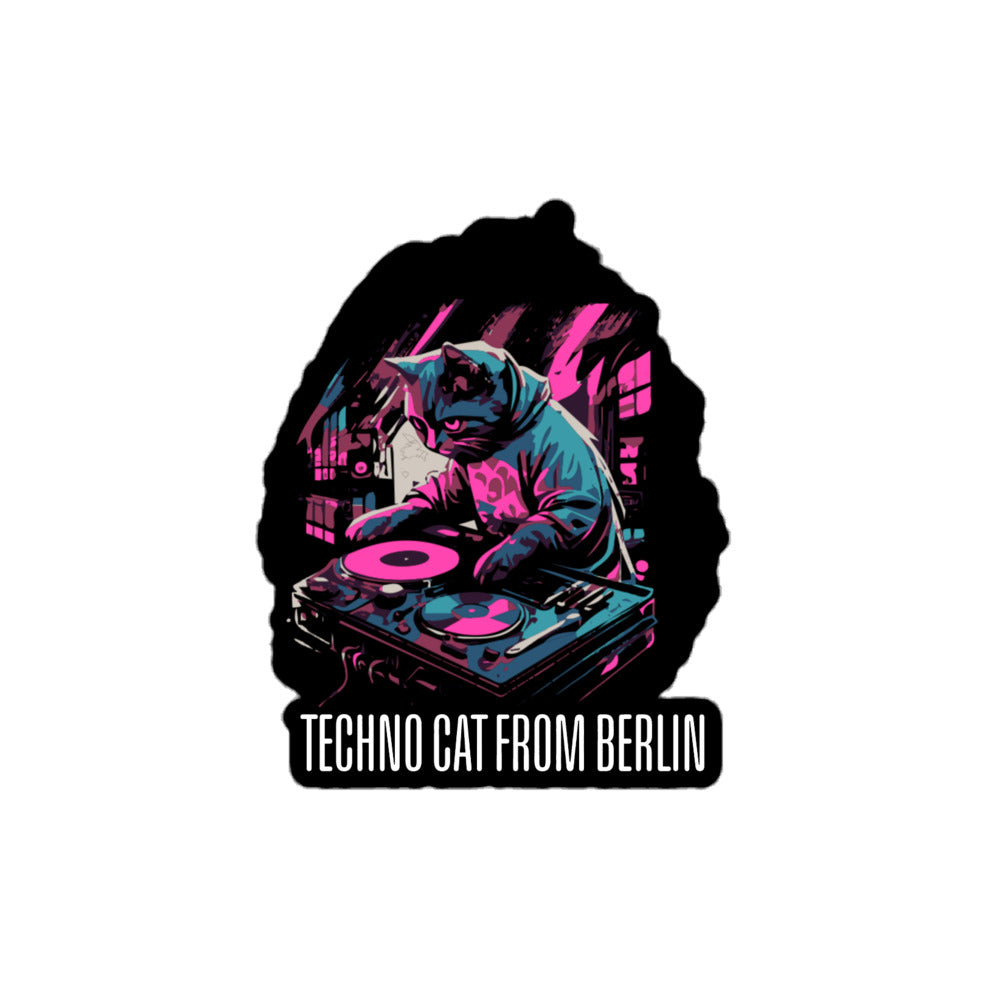 Pegatina Rave DJ