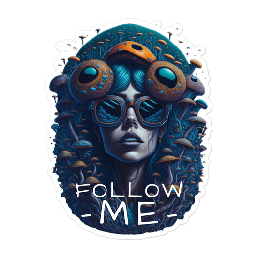 Follow Me Organism - Bubble-free stickers