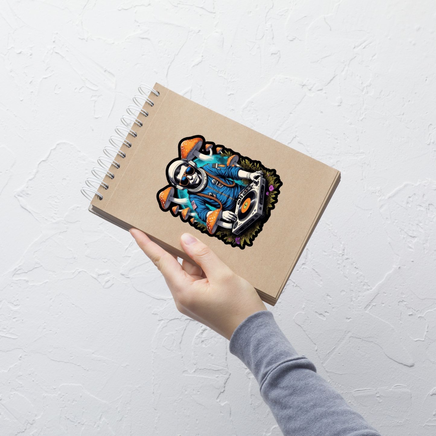 Psychedelic Astronaut Sticker
