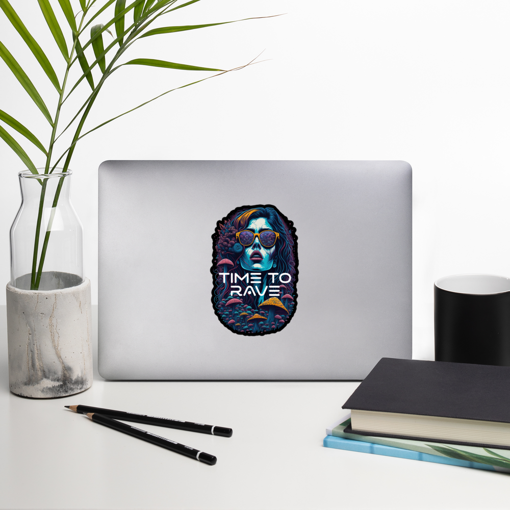 Electronic music stickers | Time to Rave
