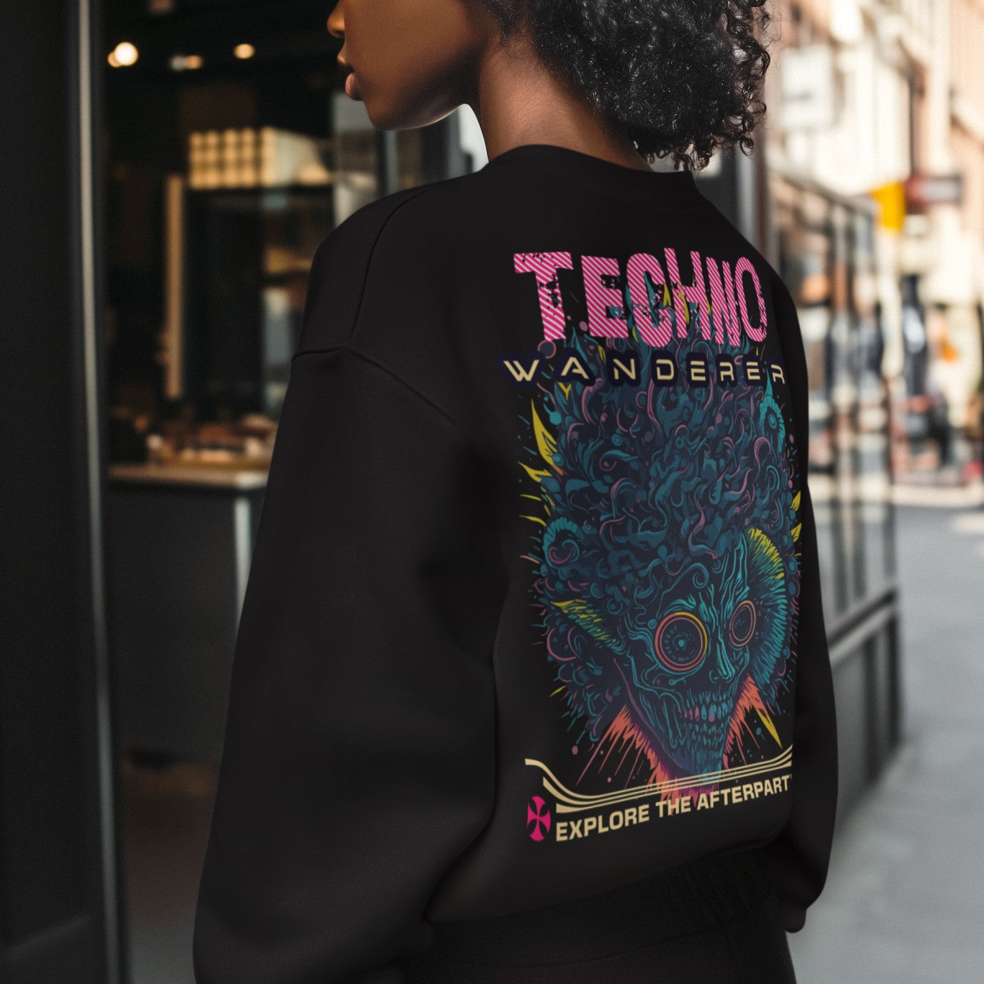 Techno Sweatshirt | Techno Wanderer