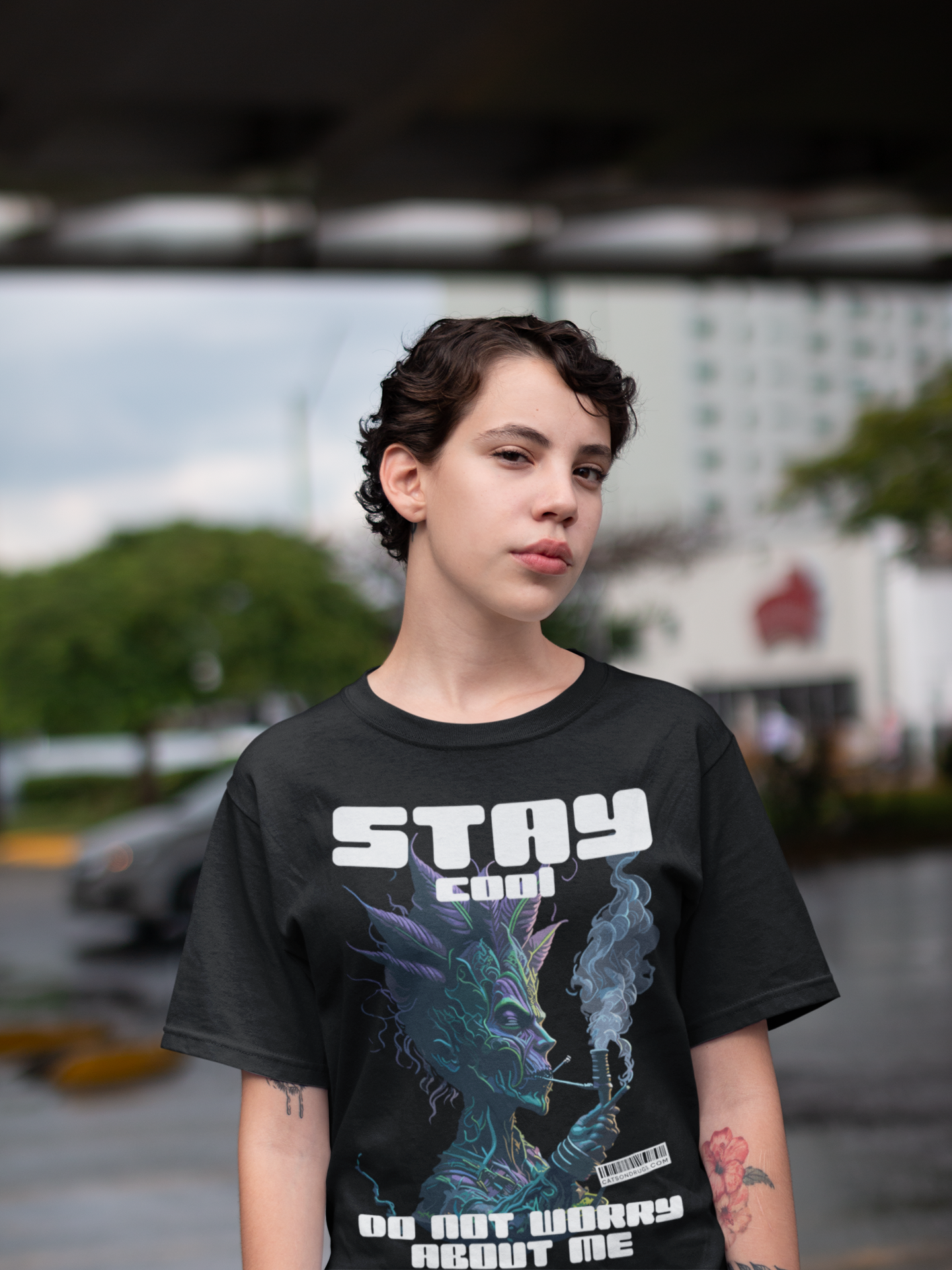 Stay Cool | Psychedelic T-Shirt