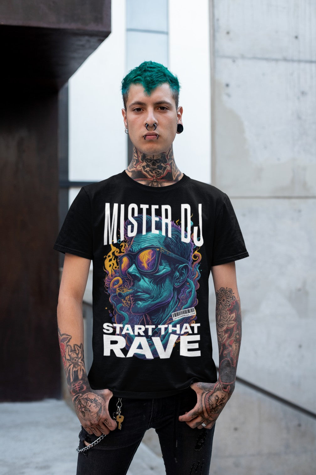 Mr DJ Organism | EDM T-Shirt