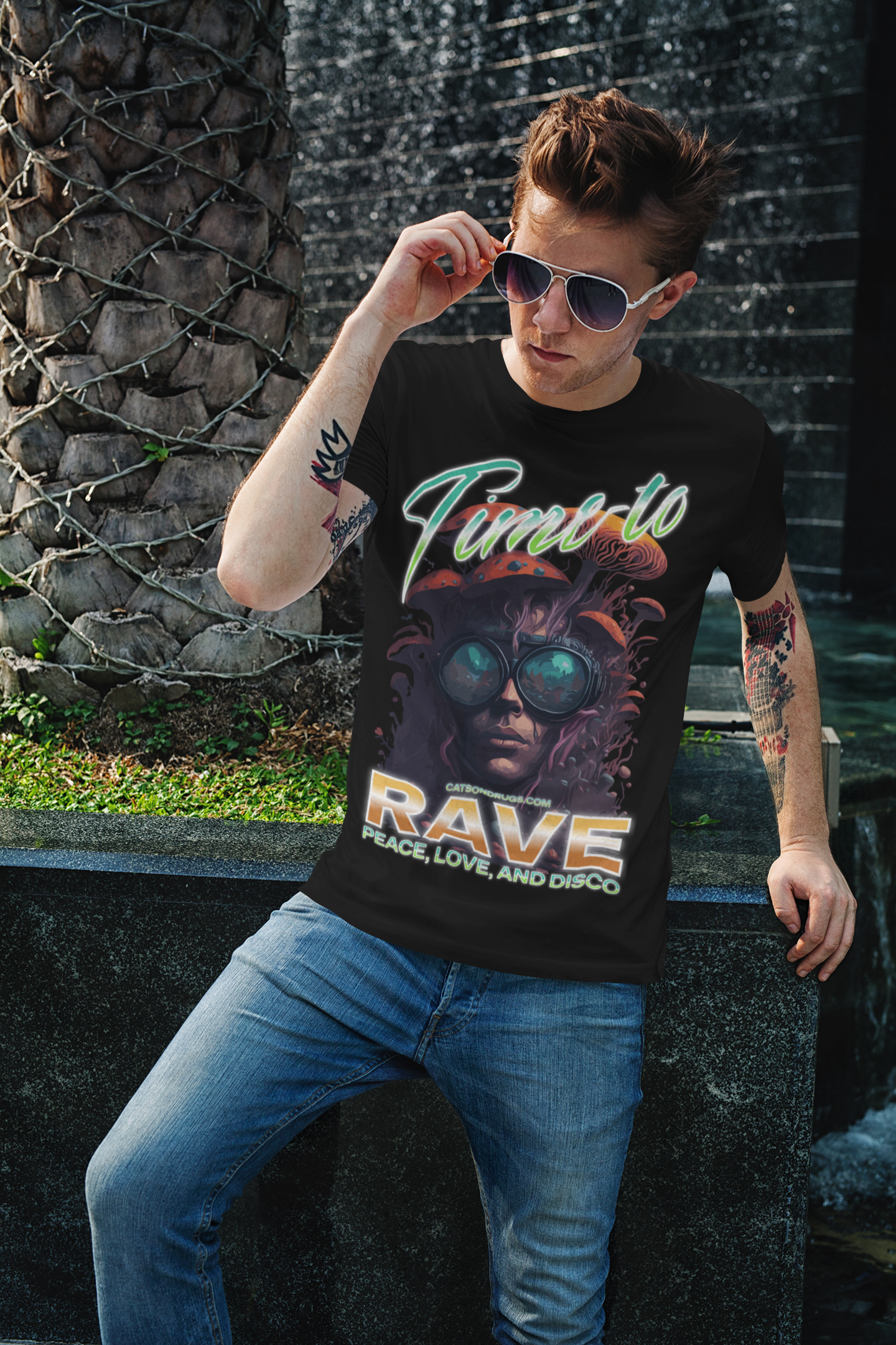 Time to Rave | EDM T-Shirt