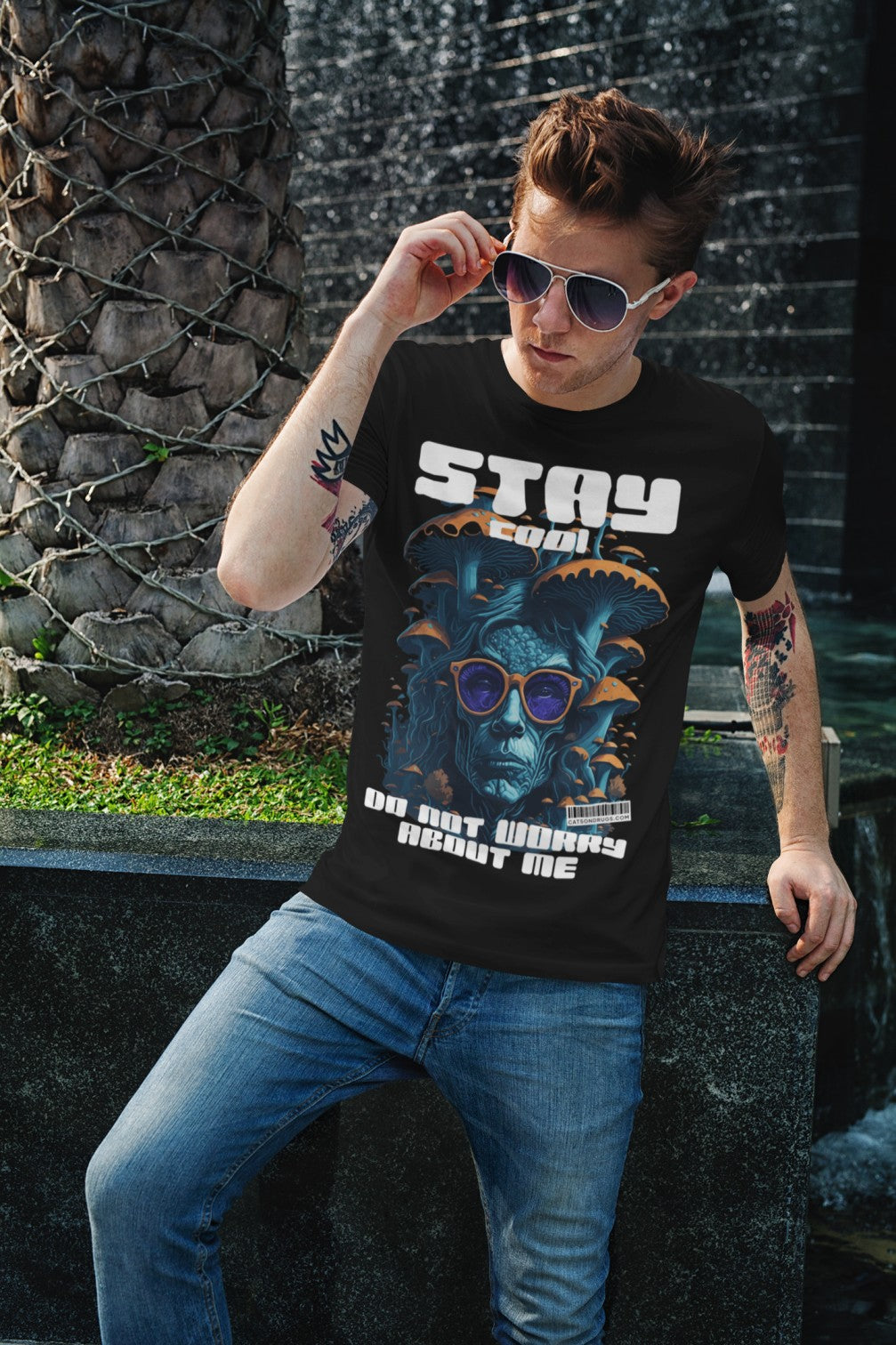 Stay Cool Organism | Psychedelic T-Shirt