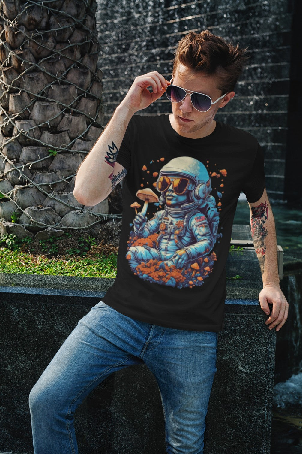 Psychedelic T-Shirt | Psychedelic Astronaut | Ecstasy Edition