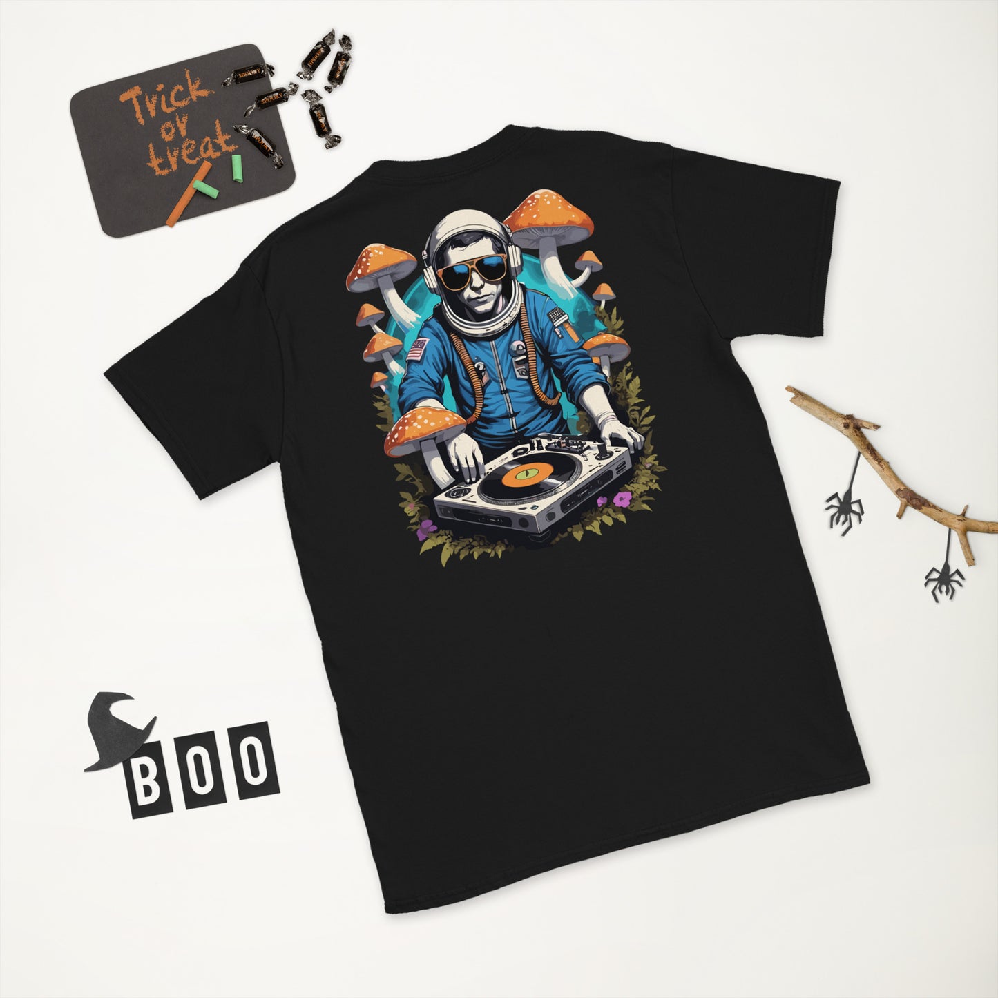 rave dj t-shirt from catsondrugs.com