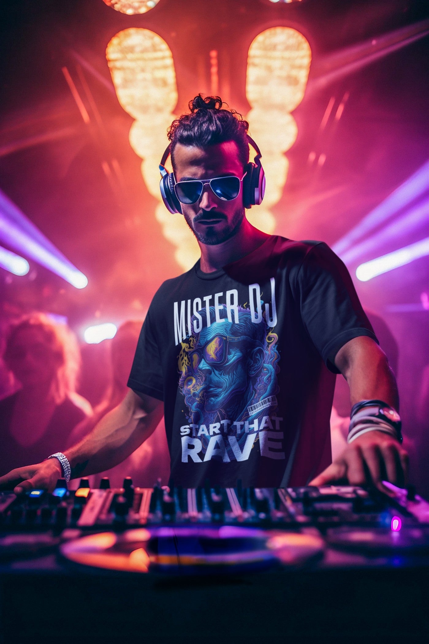 Mr DJ Organism | EDM T-Shirt