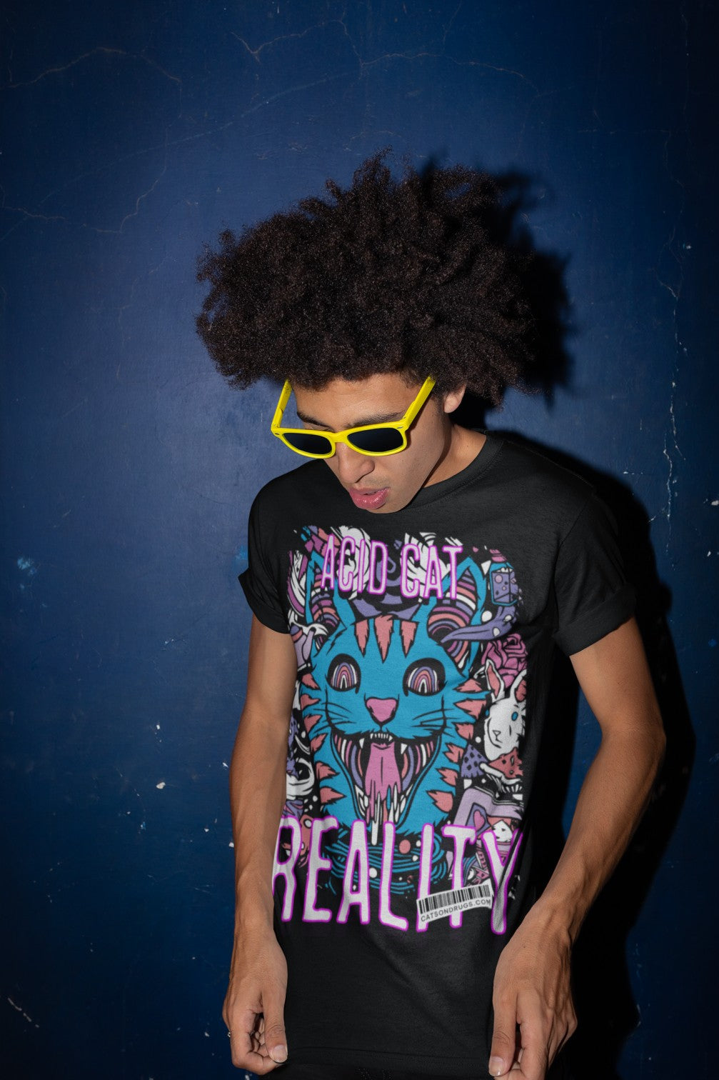 Acid Cat | Psychedelic T-Shirt