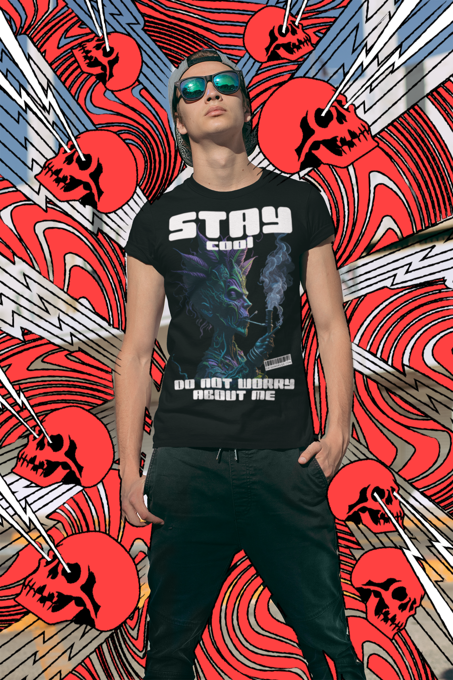 Stay Cool | Psychedelic T-Shirt