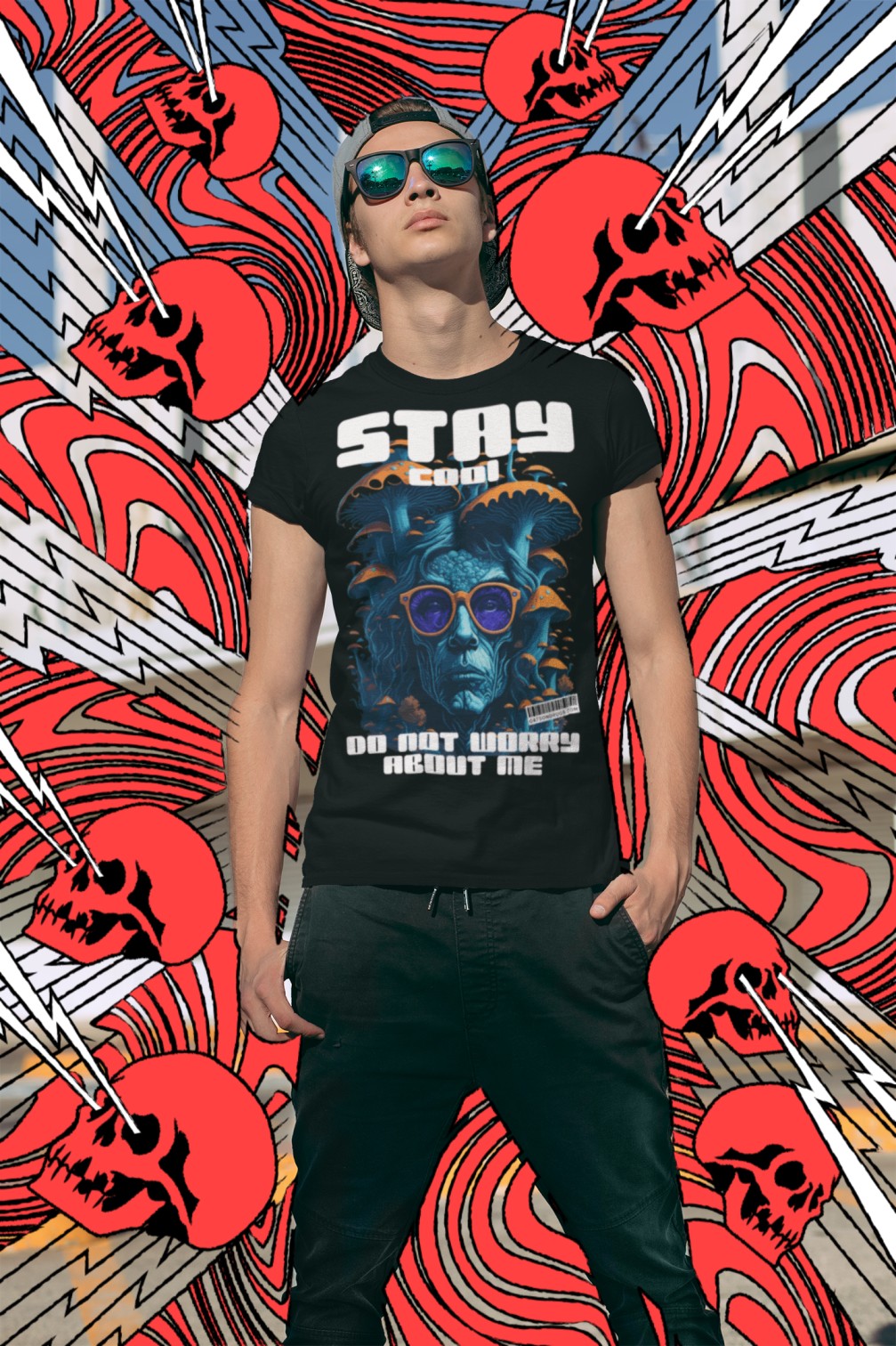 Stay Cool Organism | Psychedelic T-Shirt