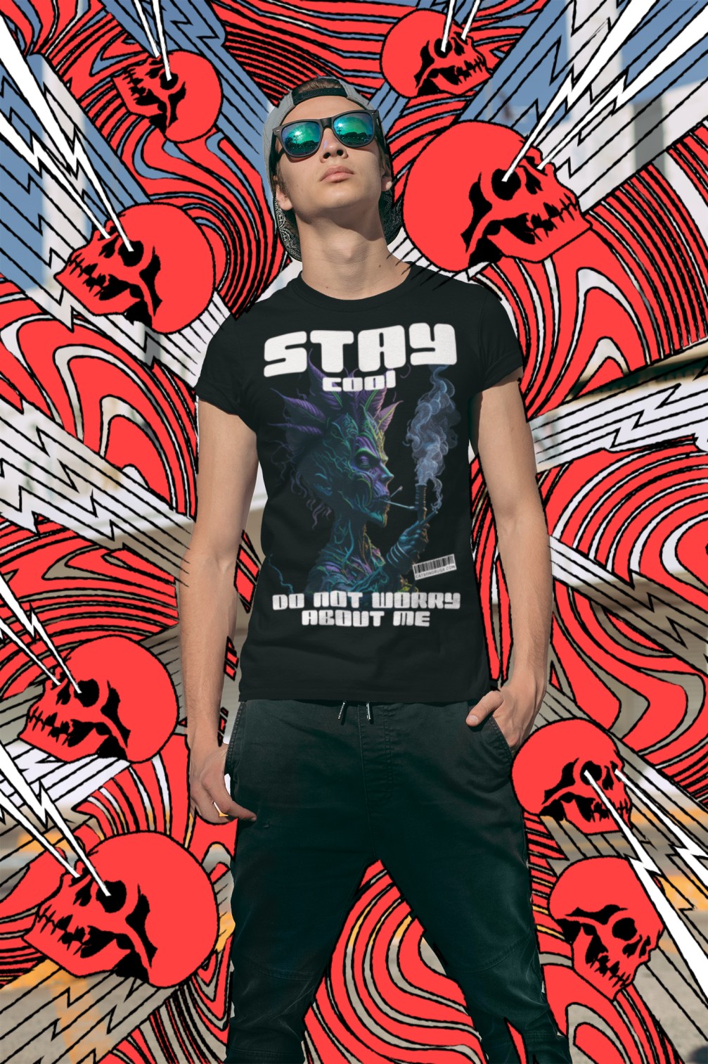 Stay Cool - Psychedelic T-Shirt