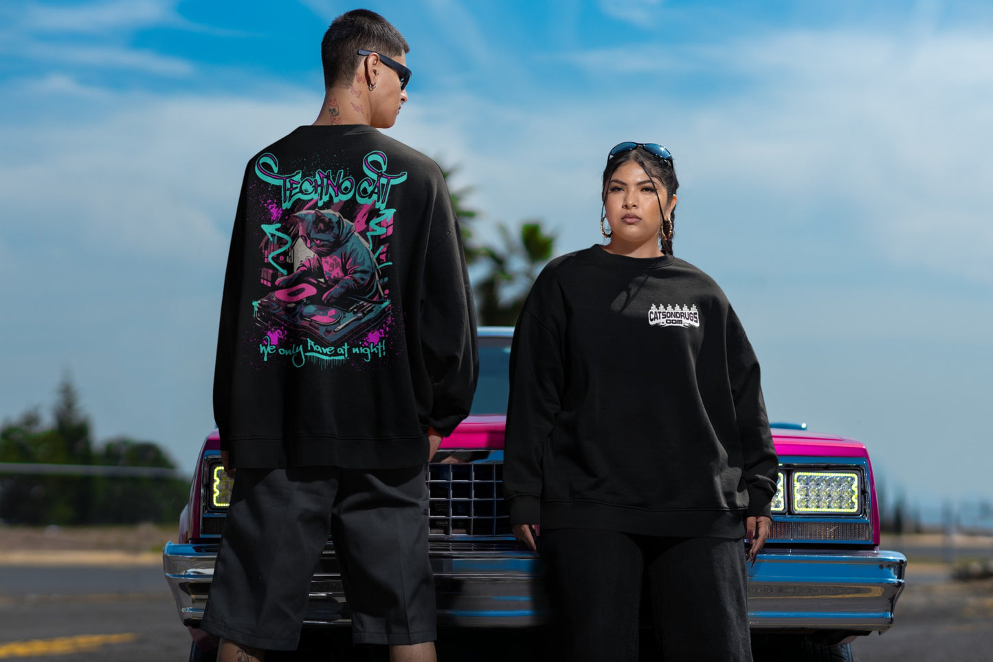 sudadera psicodélica para rave