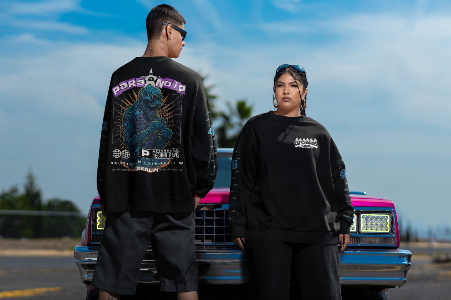 sudadera techno para artistas